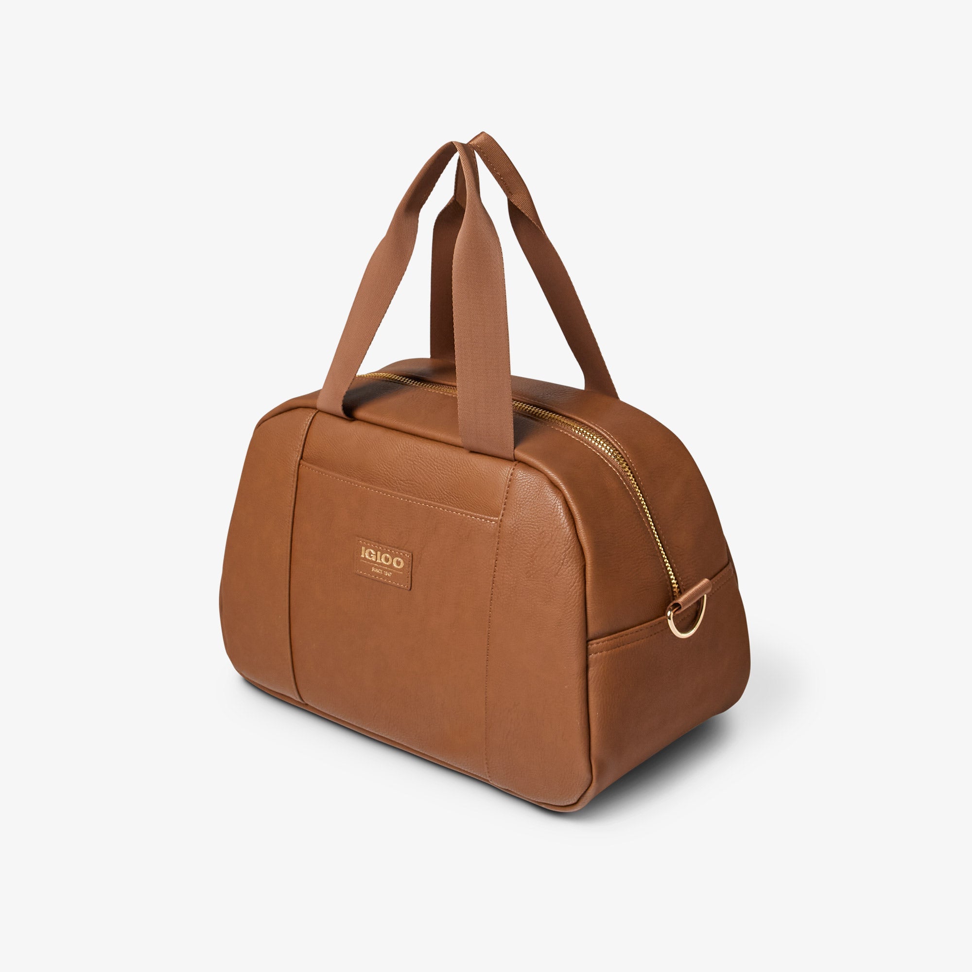 Igloo Luxe® Satchel Cooler Bag C2 - Cognac - Product View