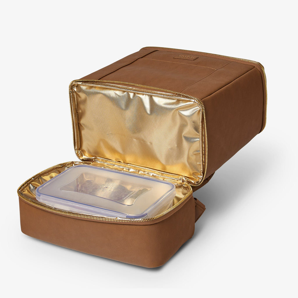 Igloo Luxe® Dual Compartment Backpack C7 - Cognac - Product View