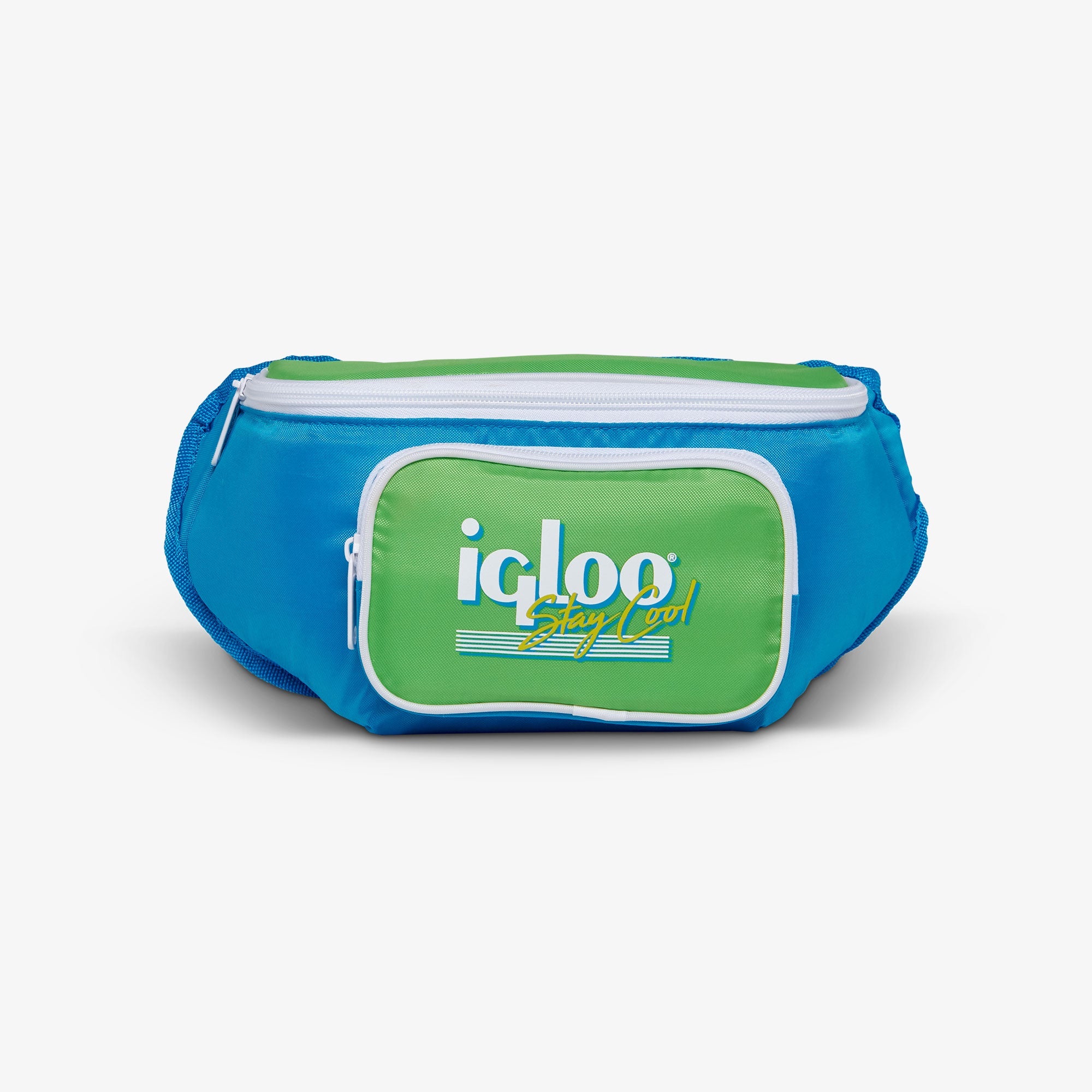 Retro Fanny Pack X8 - Fiesta Blue - Front View