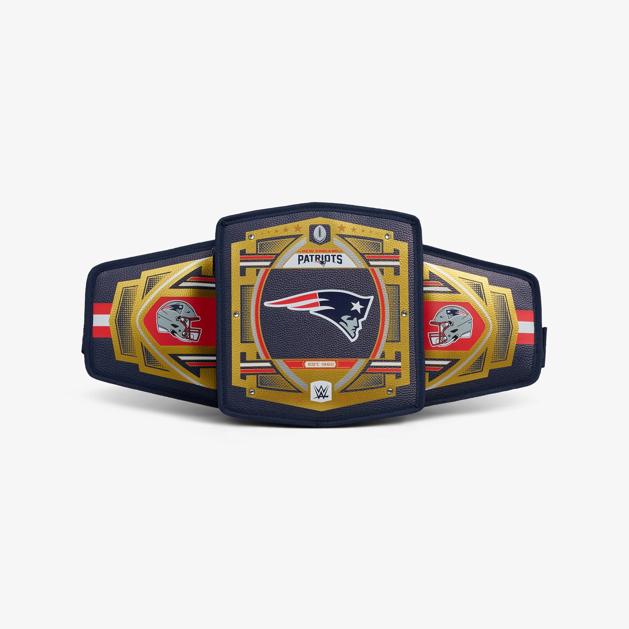 NFL WWE Cooler Fanny Pack L0 - Patriots - Front View
