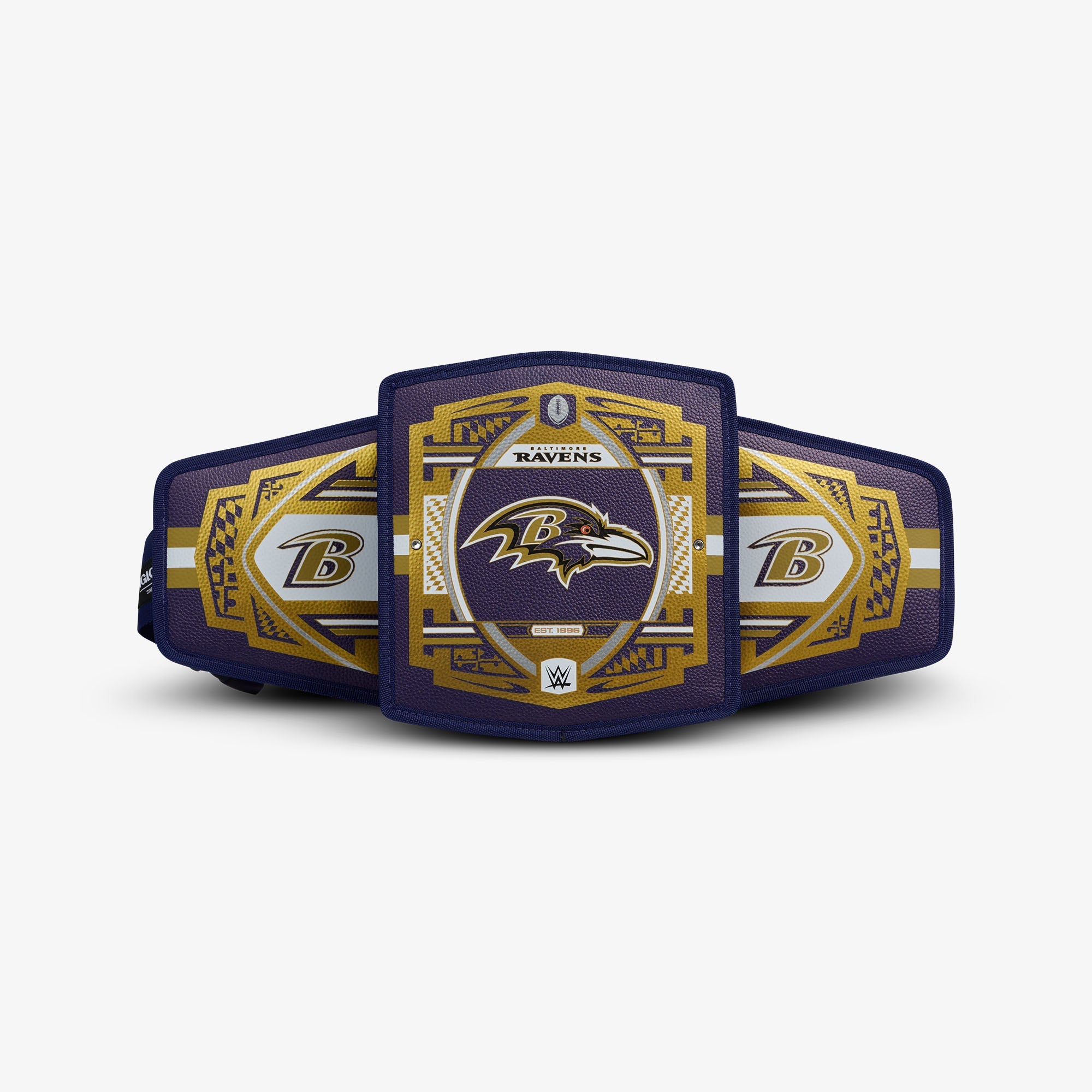 NFL WWE Cooler Fanny Pack L0 - Ravens - Front View