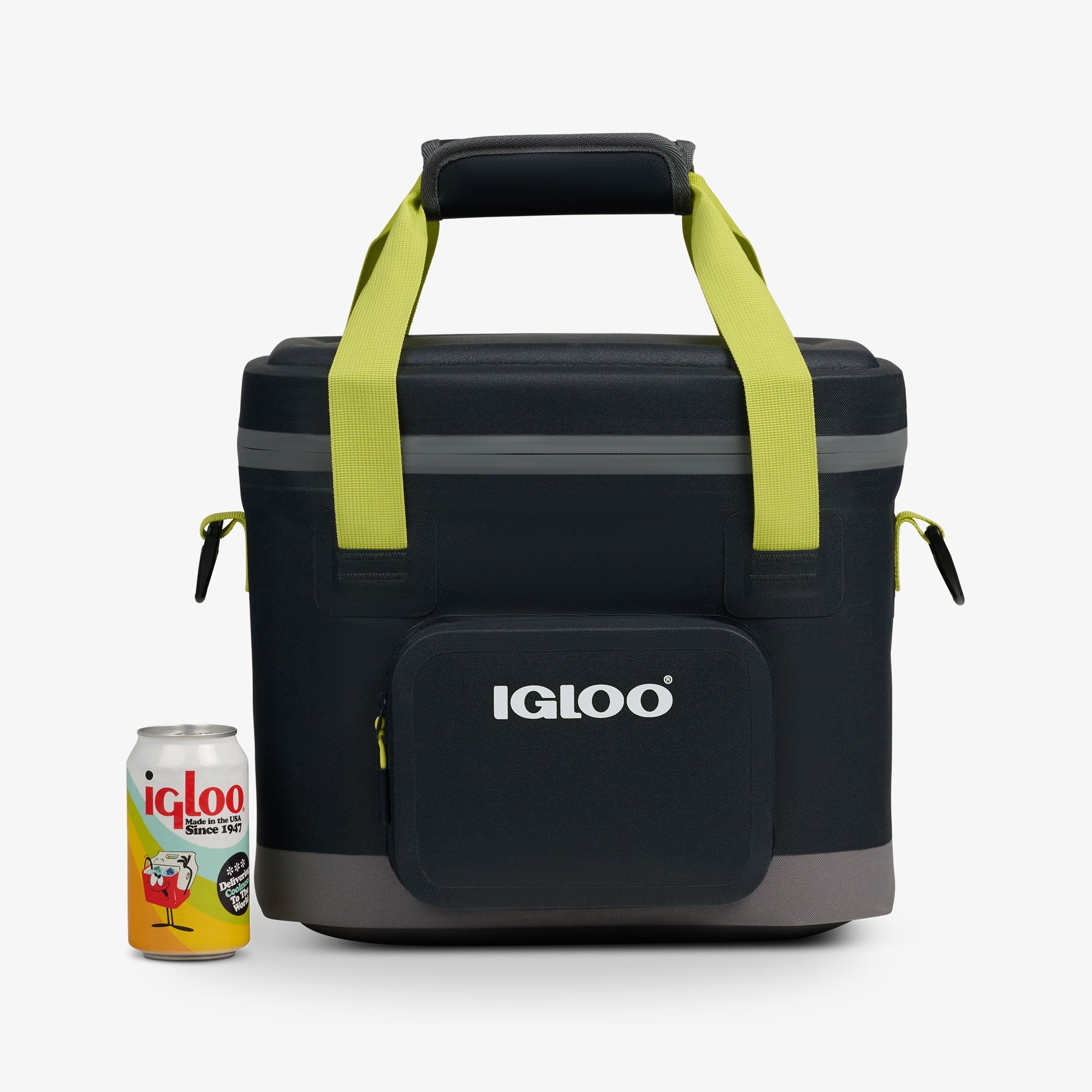 Trailmate® 18-Can Cooler Bag F6 - Jet Carbon - Size View