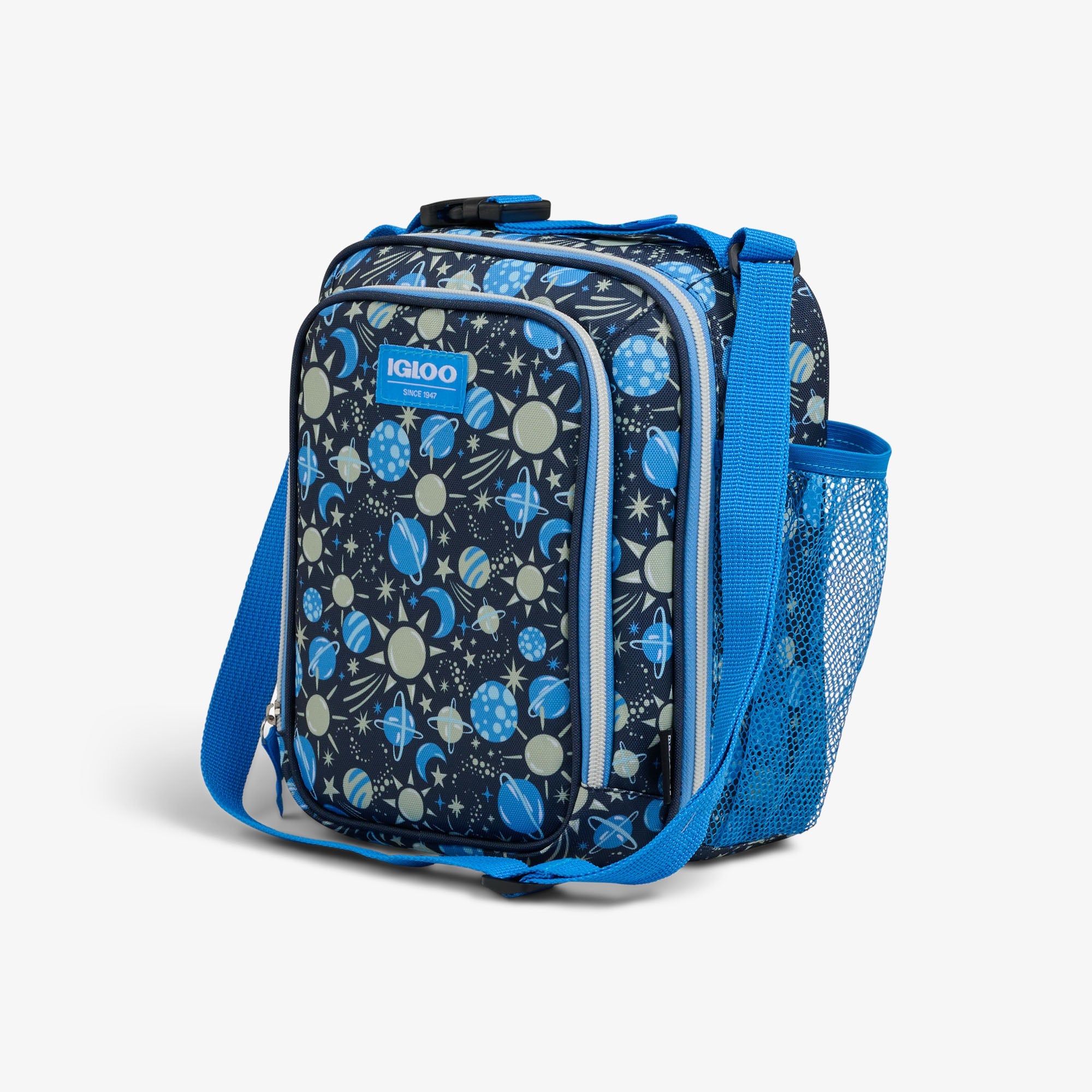 Kids Lunch Glow Vertical Cooler + Bento Box R4 - Cosmic Glow - Product View