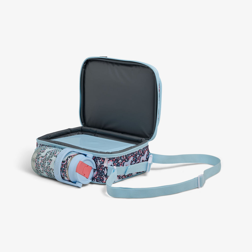 Kids Lunch Vertical Cooler + Bento Box G9 - Unicorns - Product View