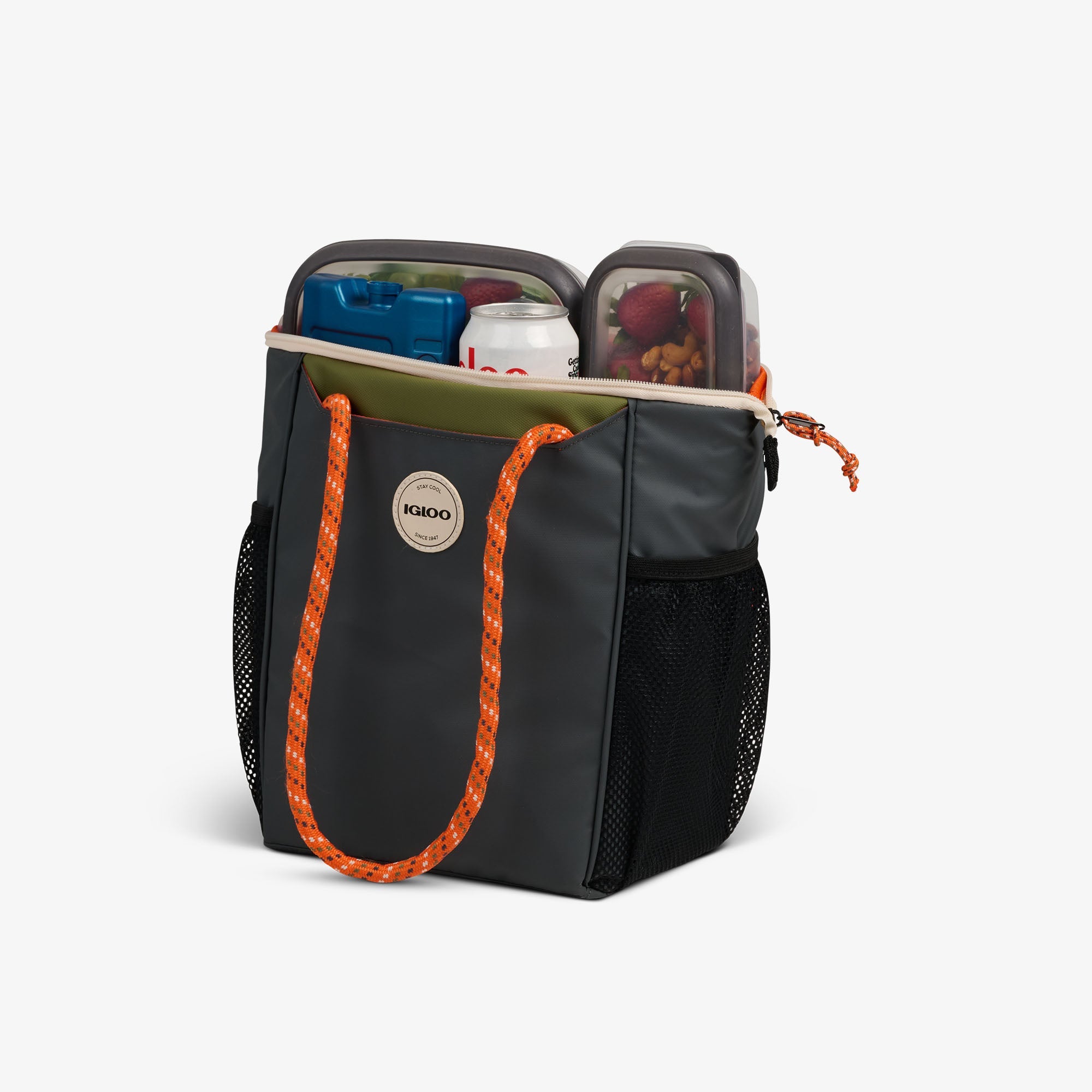Summit 9-Can Tote P4 - Tactical Gray - Product View