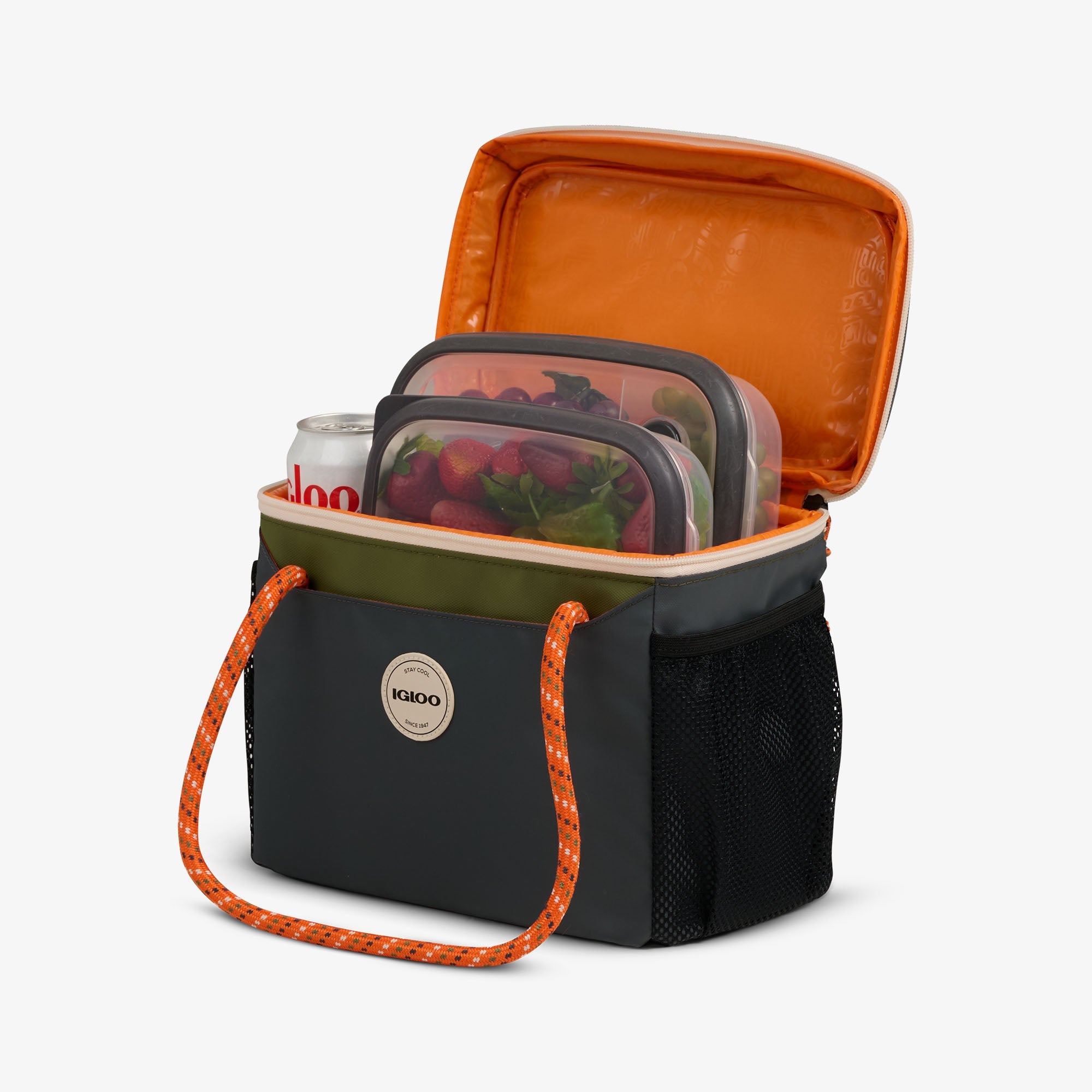 Summit Cube 12-Can Cooler Bag T3 - Tactical Gray - Product View