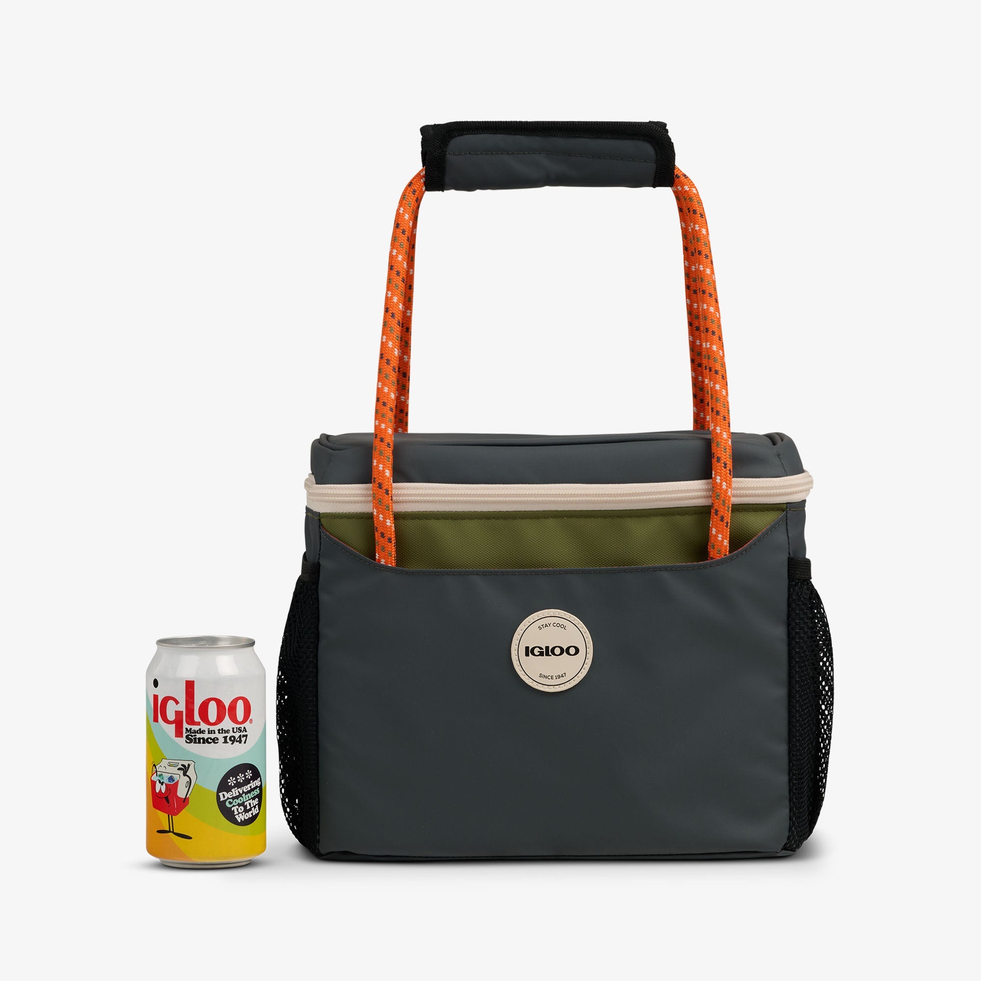 Summit Cube 12-Can Cooler Bag T3 - Tactical Gray - Product View