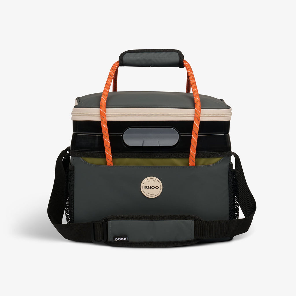 Summit Cool Fusion 18-Can Cooler Bag D7 - Tactical Gray - Front View