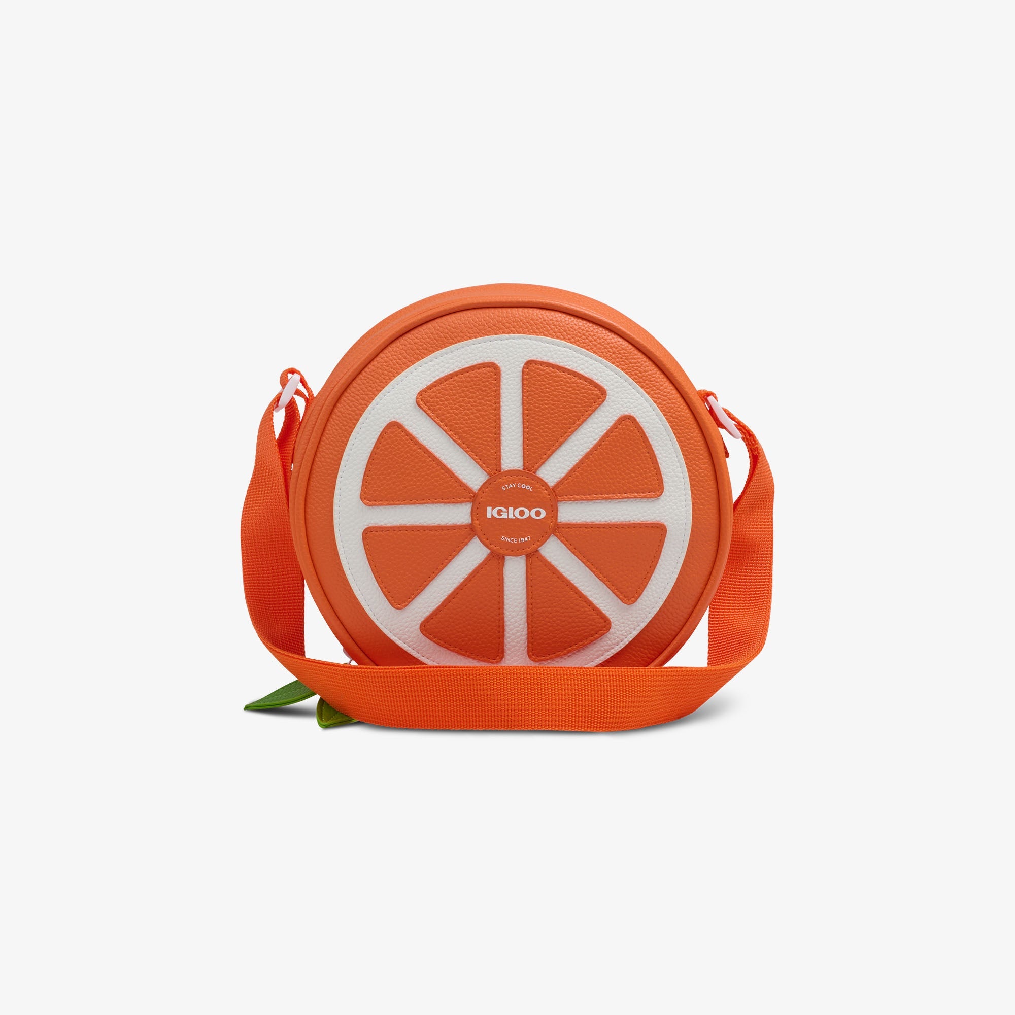Citrus Crossbody Cooler Bag L5 - Orange - Front View