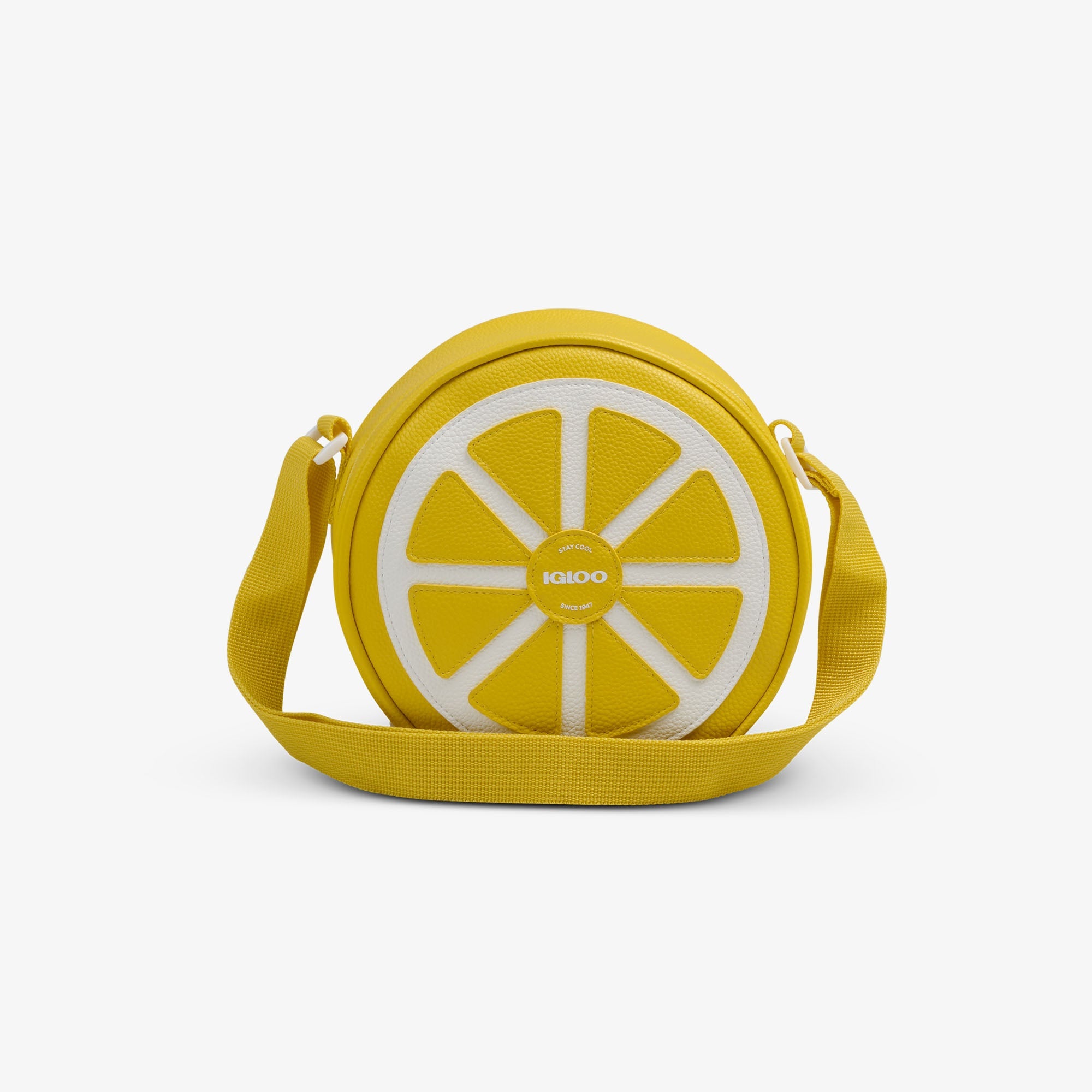 Citrus Crossbody Cooler Bag L5 - Lemon - Front View