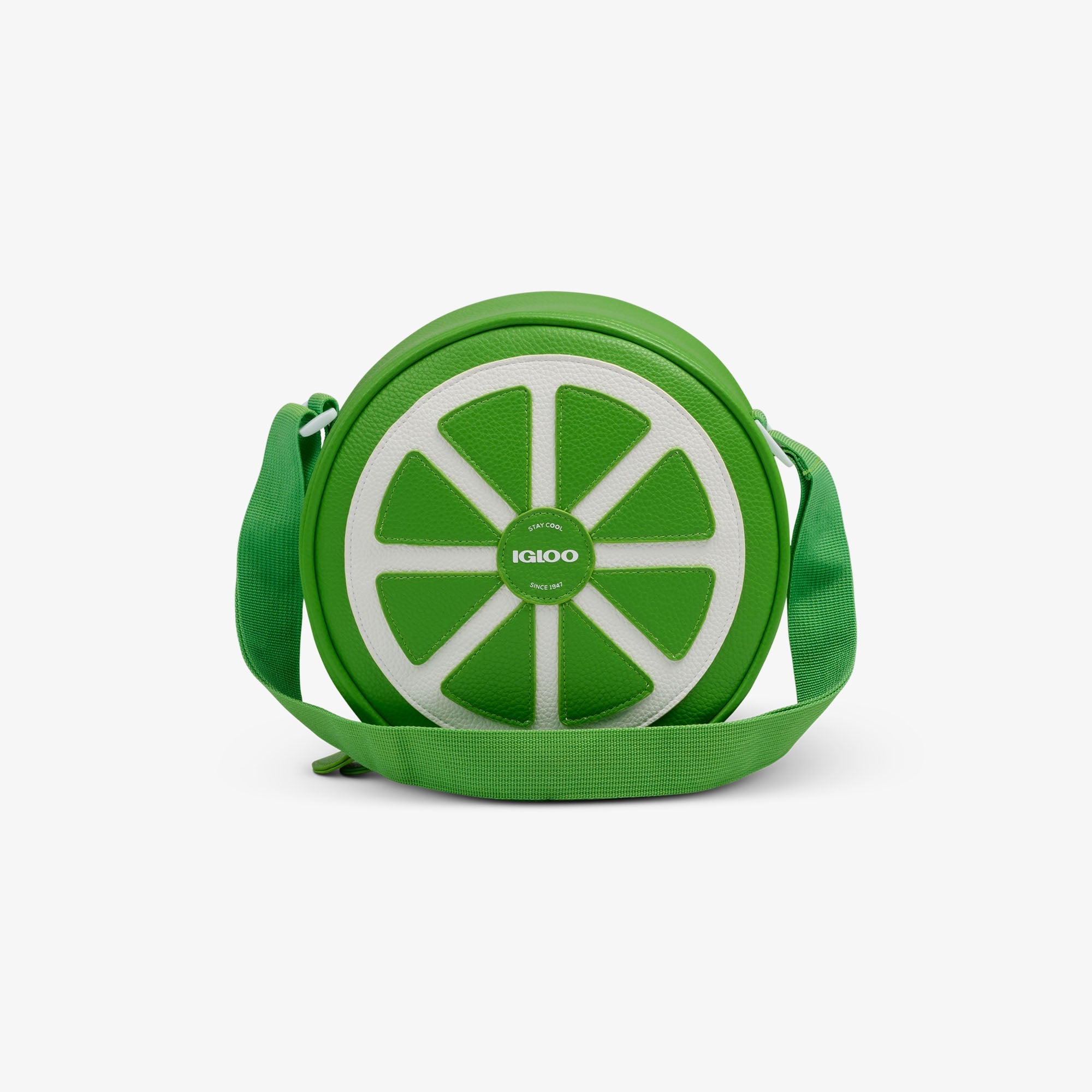 Citrus Crossbody Cooler Bag L5 - Lime - Front View