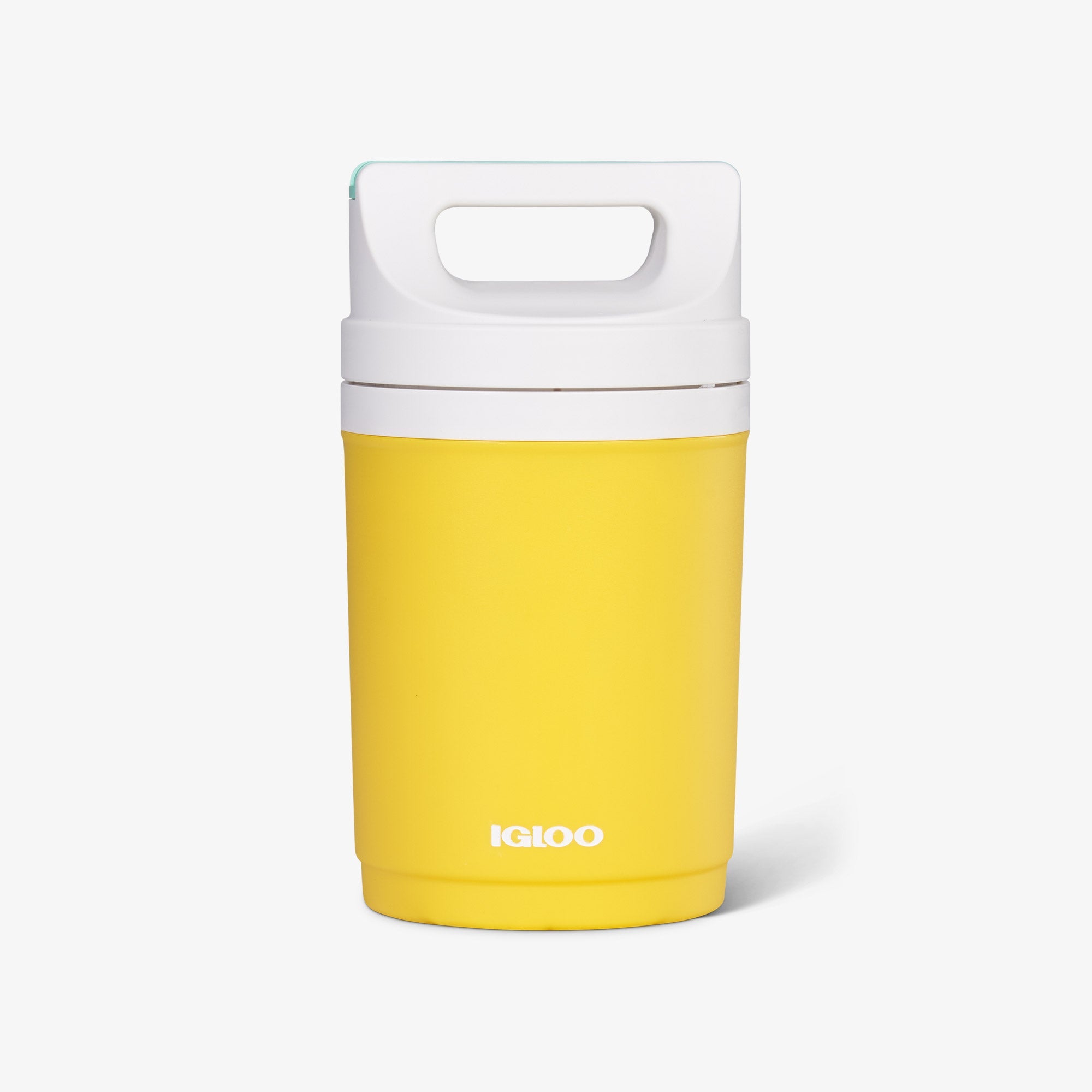 Retro Playmate Half Gallon Jug W2 - Yellow - Front View