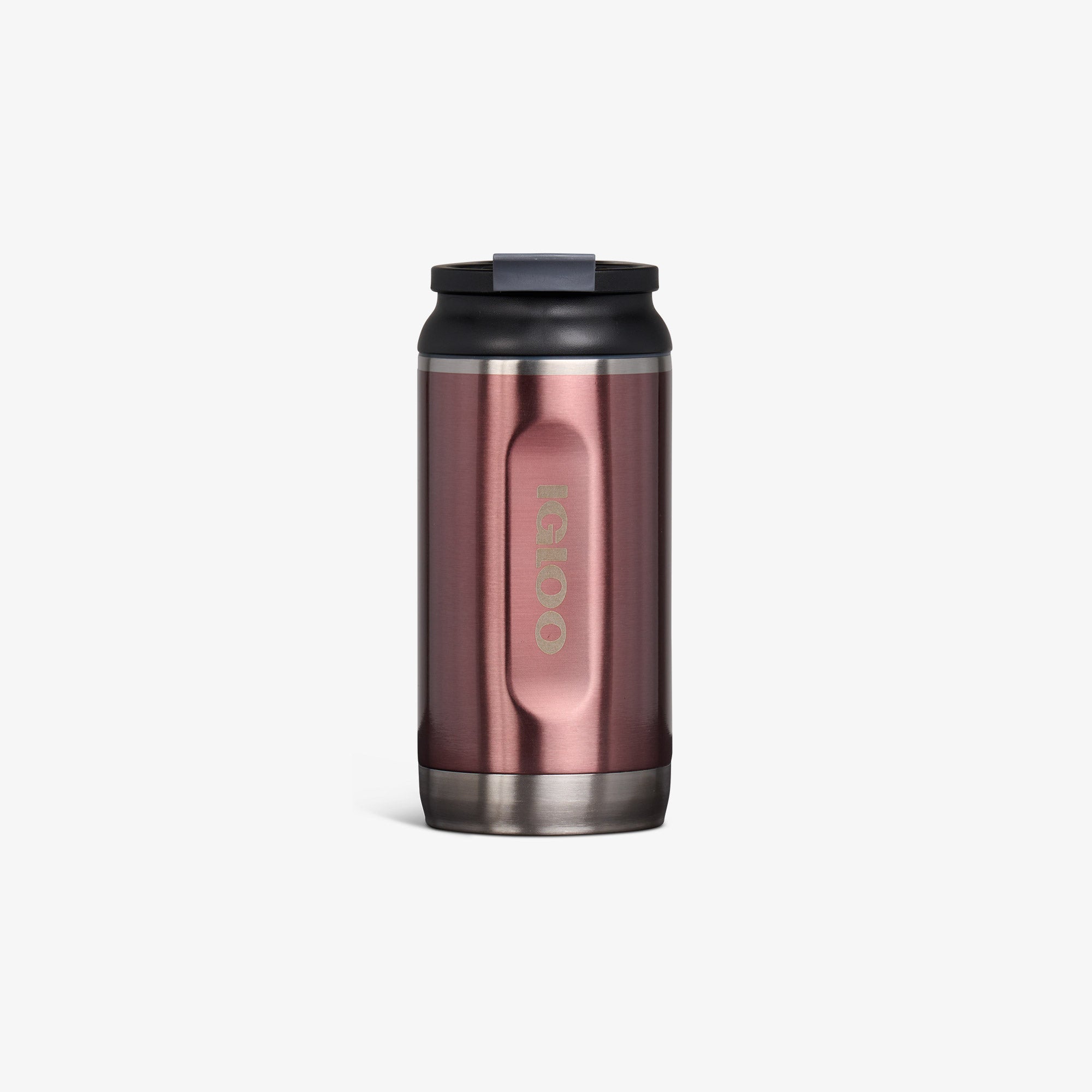 12 Oz Flip ‘n’ Sip Tumbler X3 - Gloss Flamingo - Front View