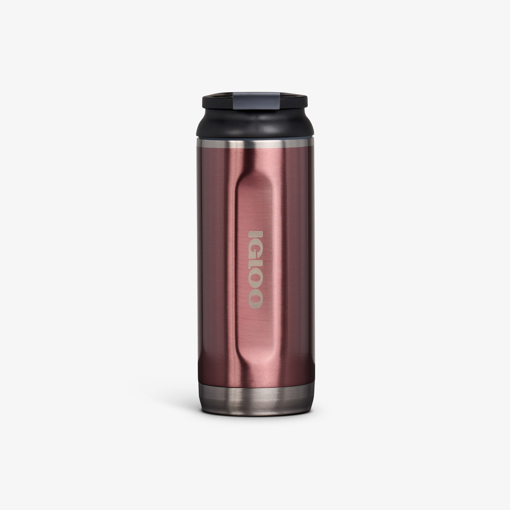 16 Oz Flip ‘n’ Sip Tumbler Y5 - Gloss Flamingo - Front View