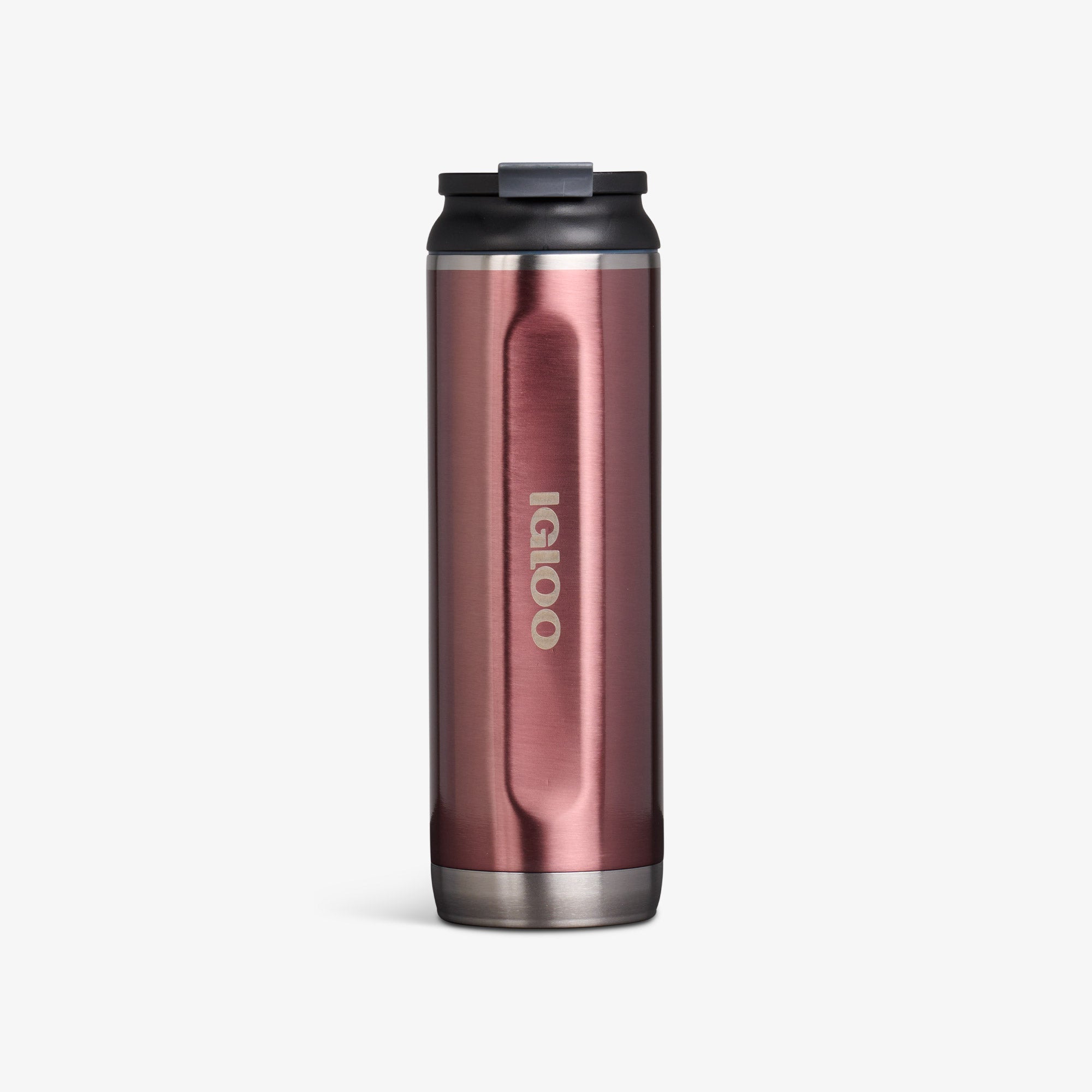 20 Oz Flip ‘n’ Sip Tumbler T9 - Gloss Flamingo - Front View