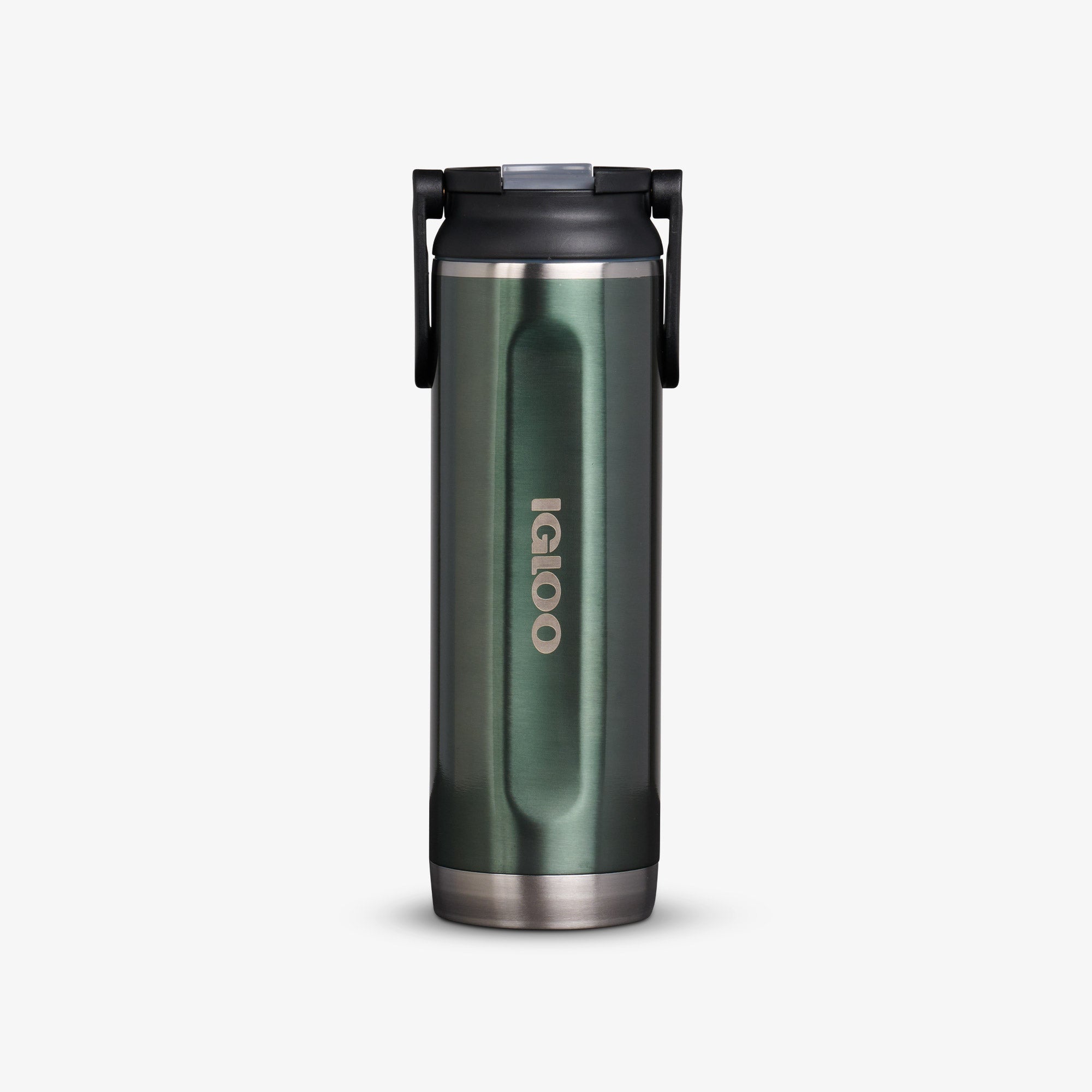 20 Oz Sport Sipper Bottle R7 - Gloss Spruce - Front View
