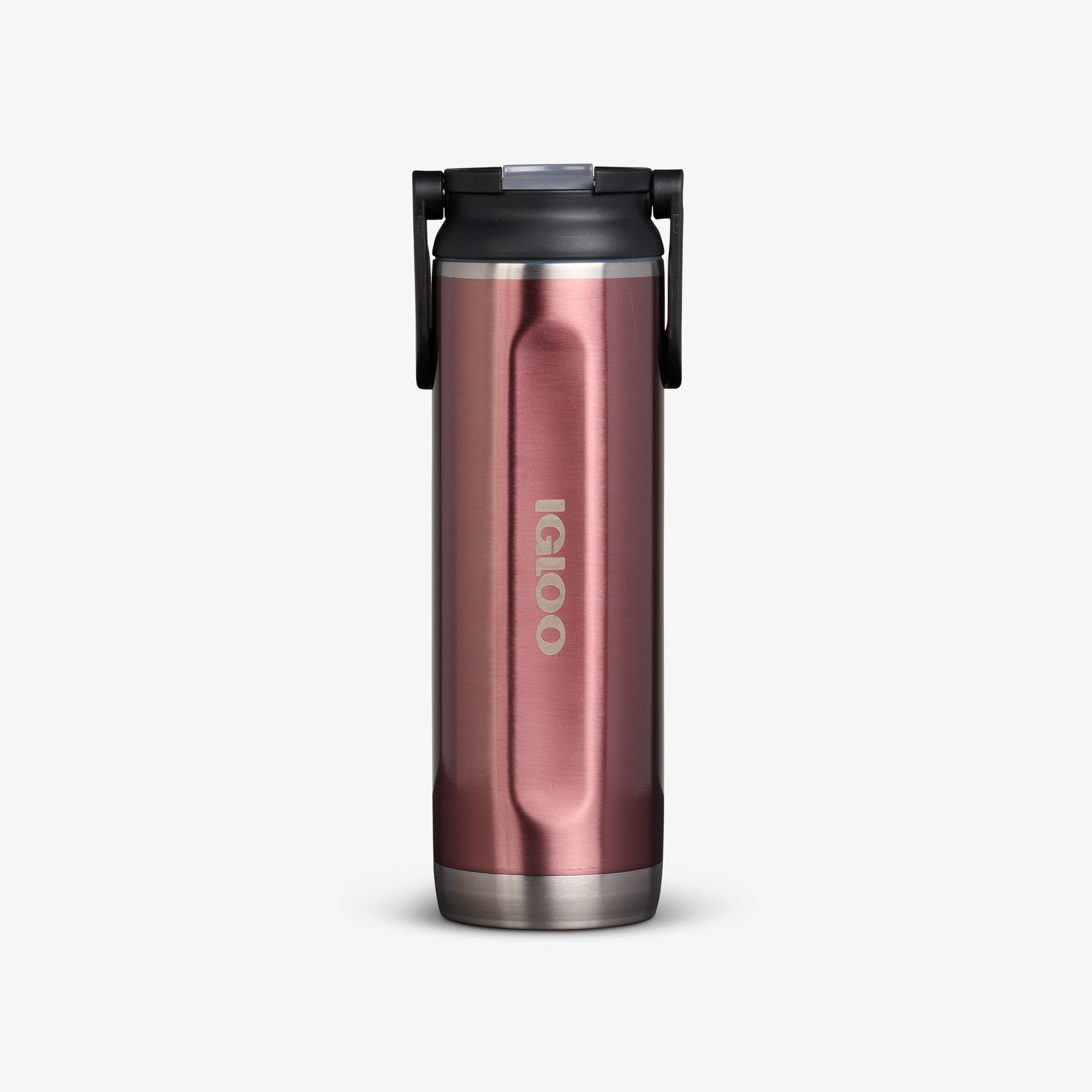 20 Oz Sport Sipper Bottle R7 - Gloss Flamingo - Front View