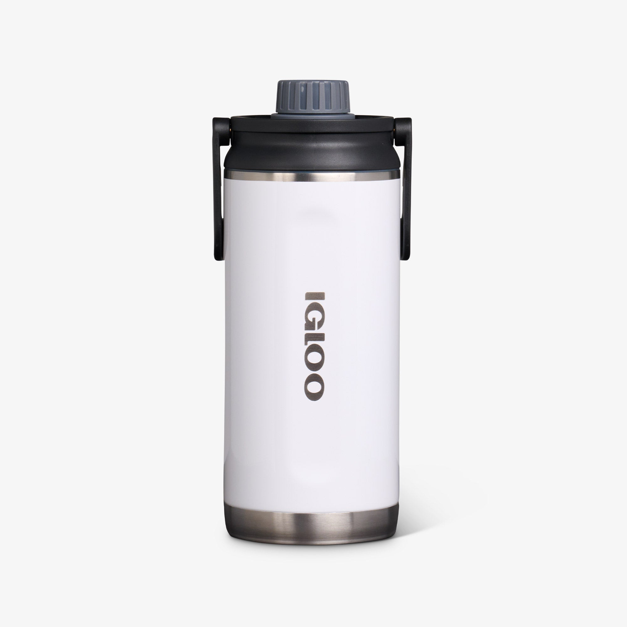 36 Oz Twist ‘n’ Chug Bottle Y6 - Gloss White - Front View