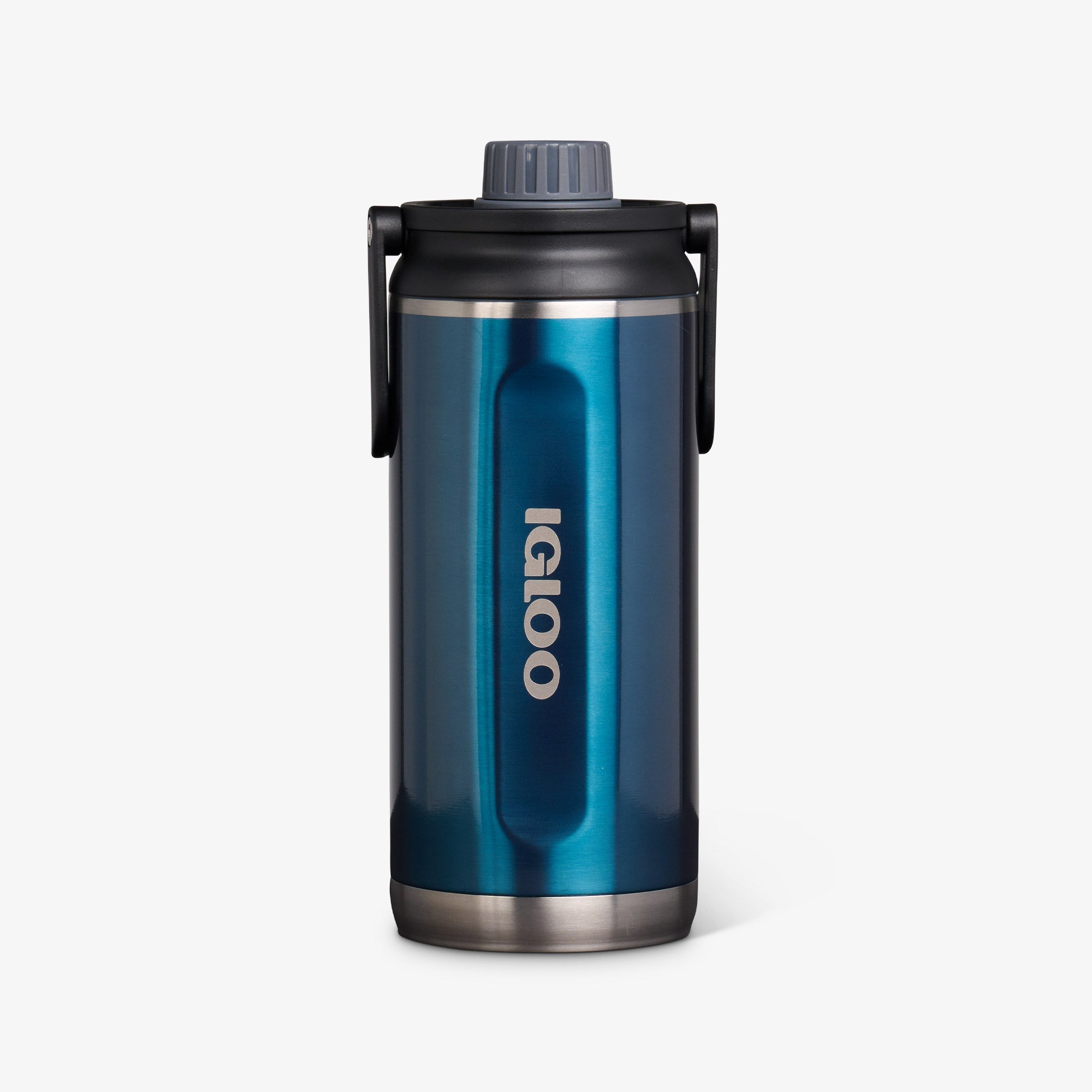 36 Oz Twist ‘n’ Chug Bottle Y6 - Gloss Modern Blue - Front View