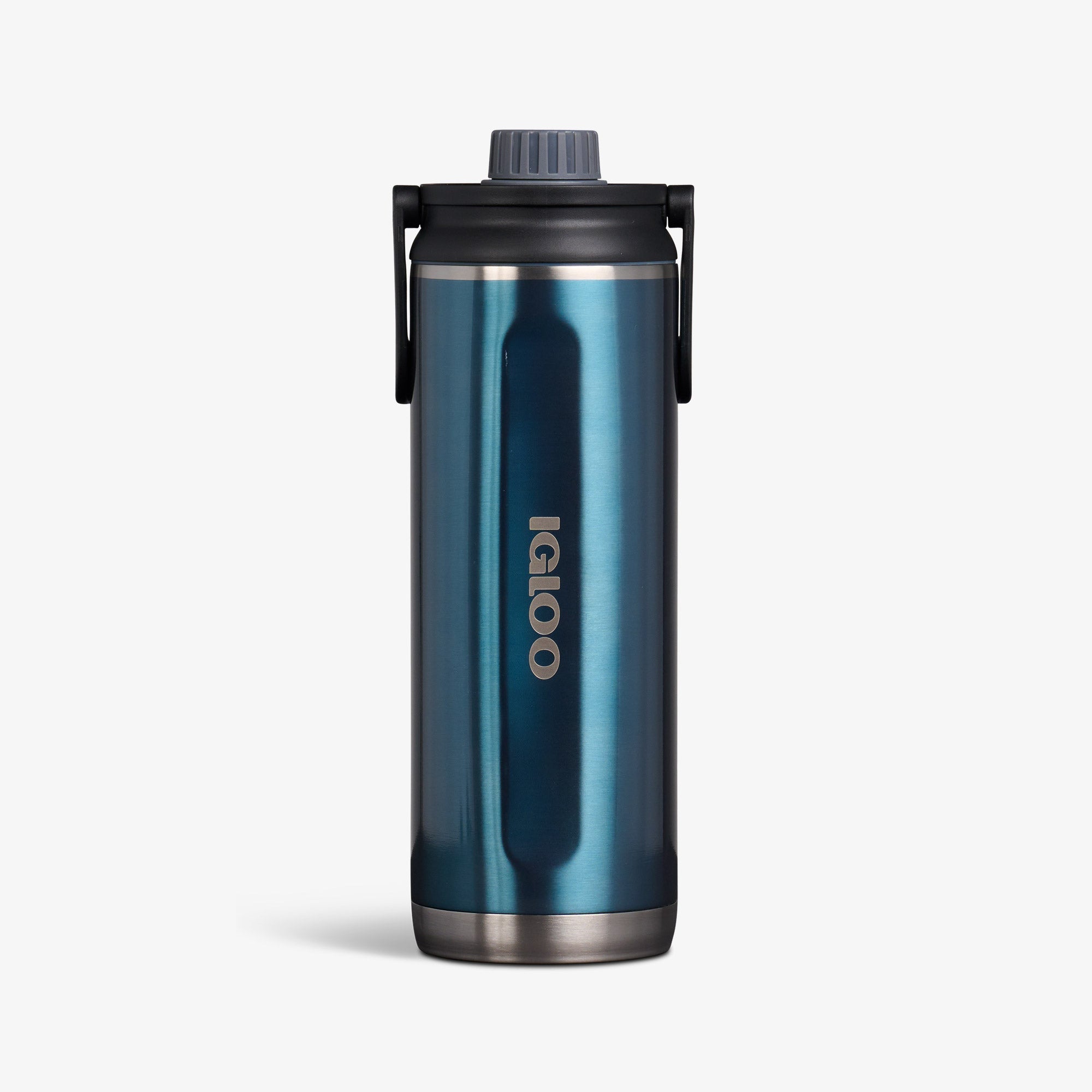 46 Oz Twist ‘n’ Chug Bottle W9 - Gloss Modern Blue - Front View