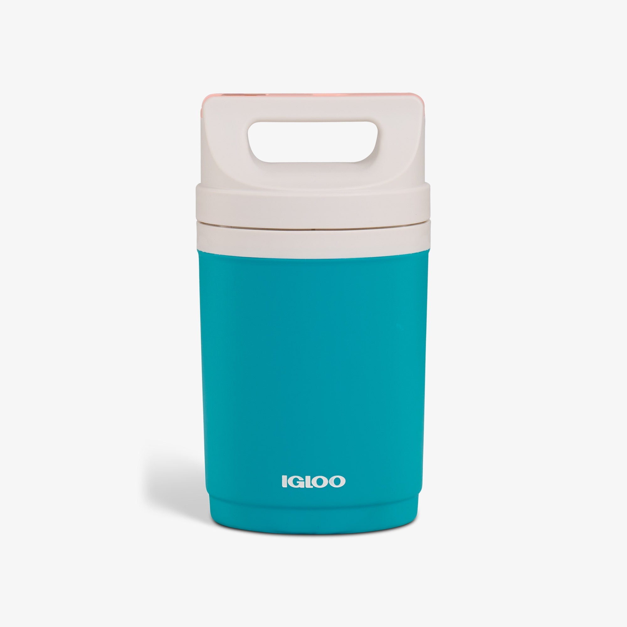 Retro Playmate Half Gallon Jug W2 - Turquoise - Front View