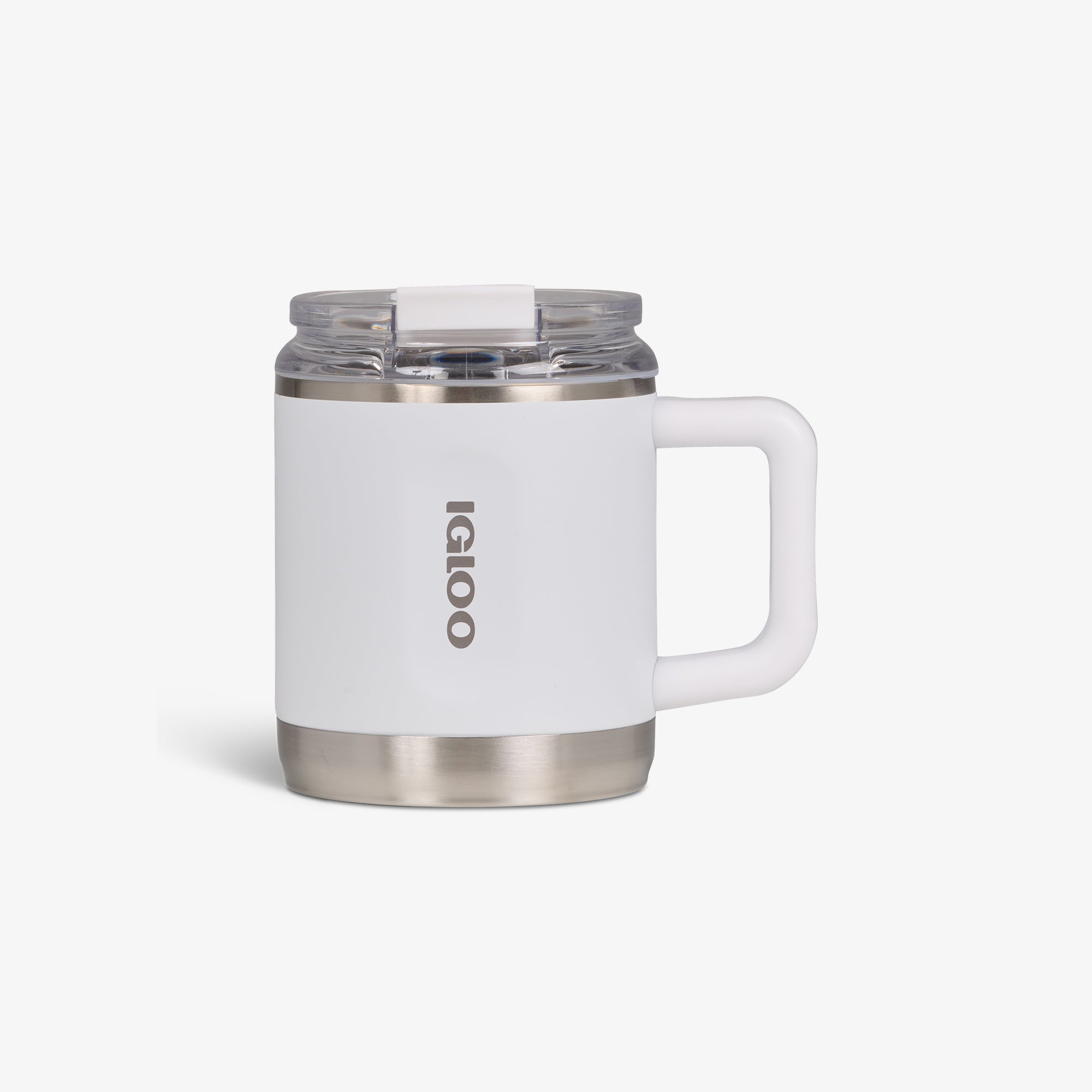 15 Oz Coffee Mug U8 - White - Front View
