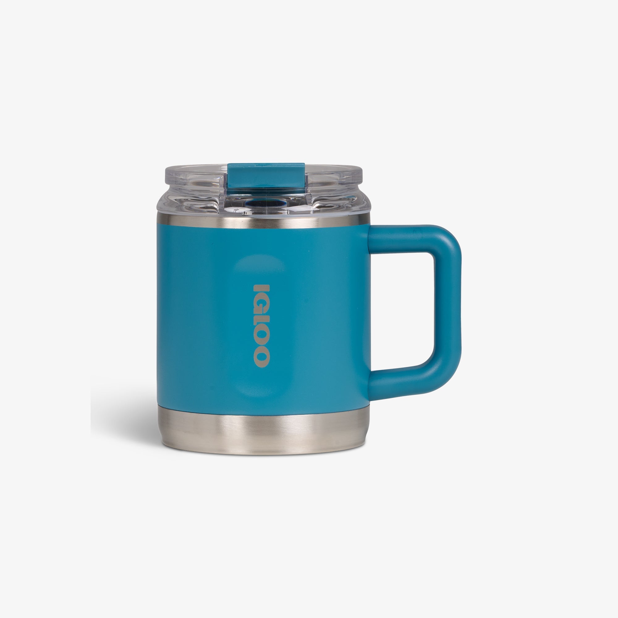 15 Oz Coffee Mug U8 - Modern Blue - Front View