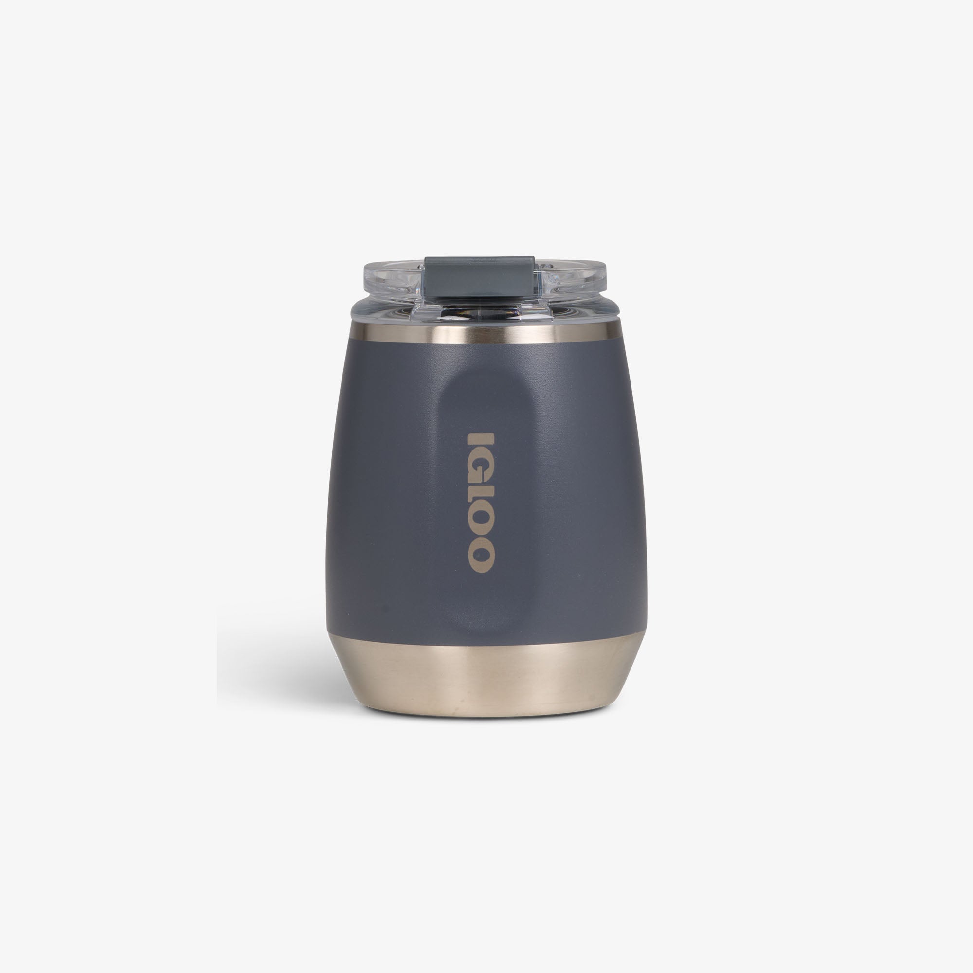 10 Oz Wine Tumbler C1 - Carbonite - Carbonite - Custom - Front View