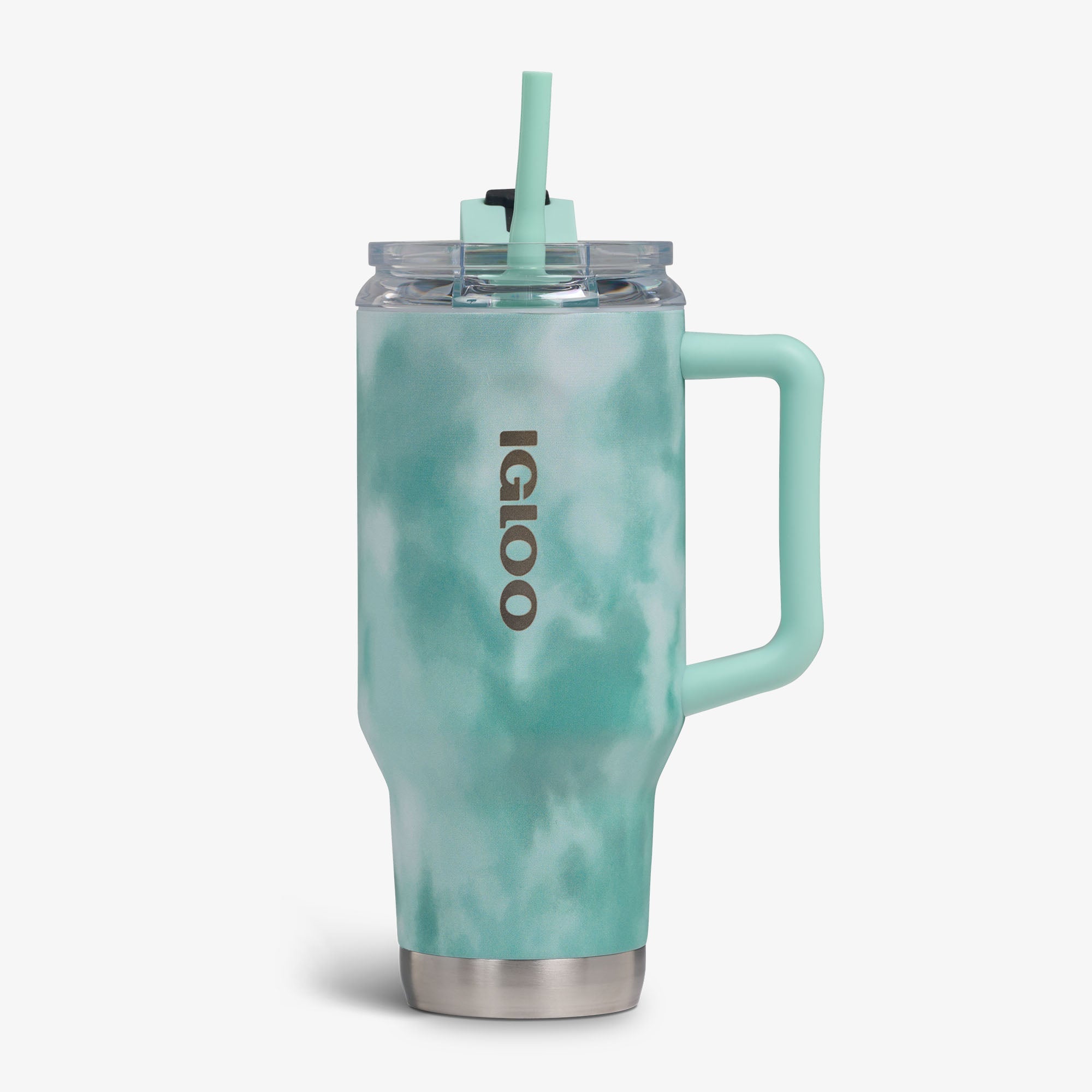 32 Oz Flip ‘n’ Sip Travel Mug X1 - Cloud Seafoam - Front View