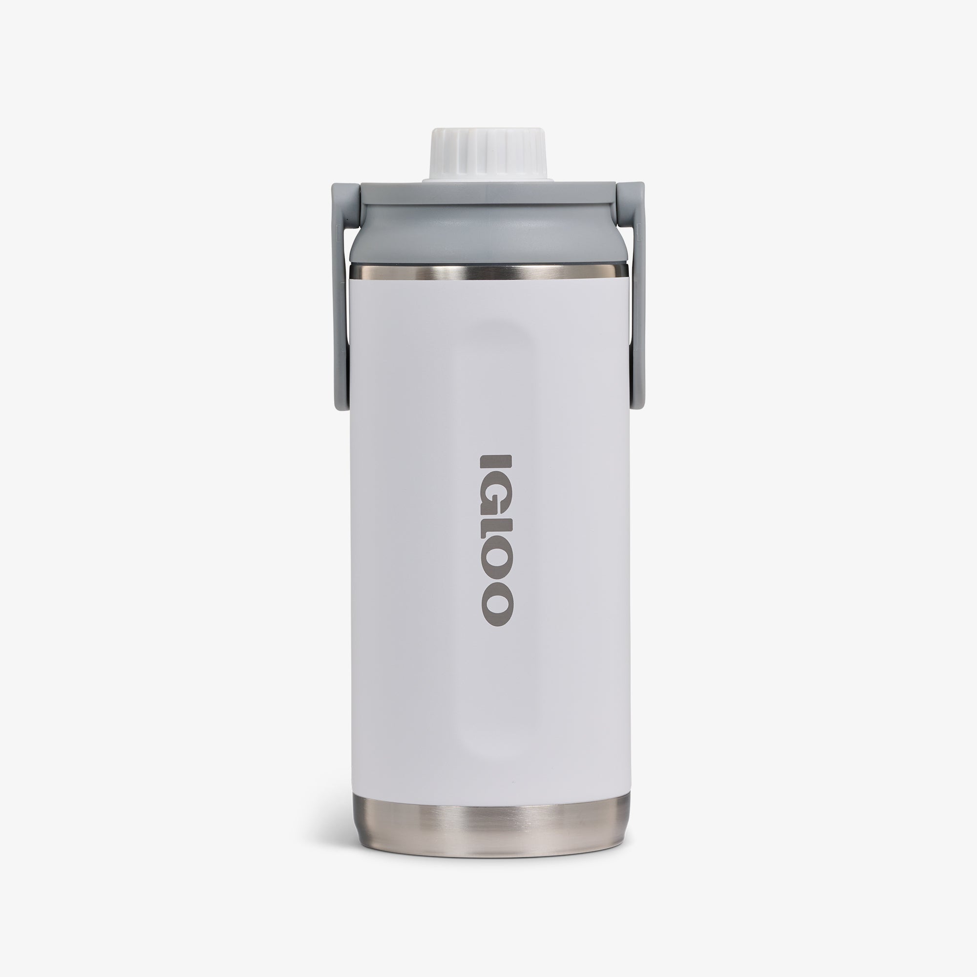 36 Oz Twist ‘n’ Chug Bottle Y6 - White - Front View