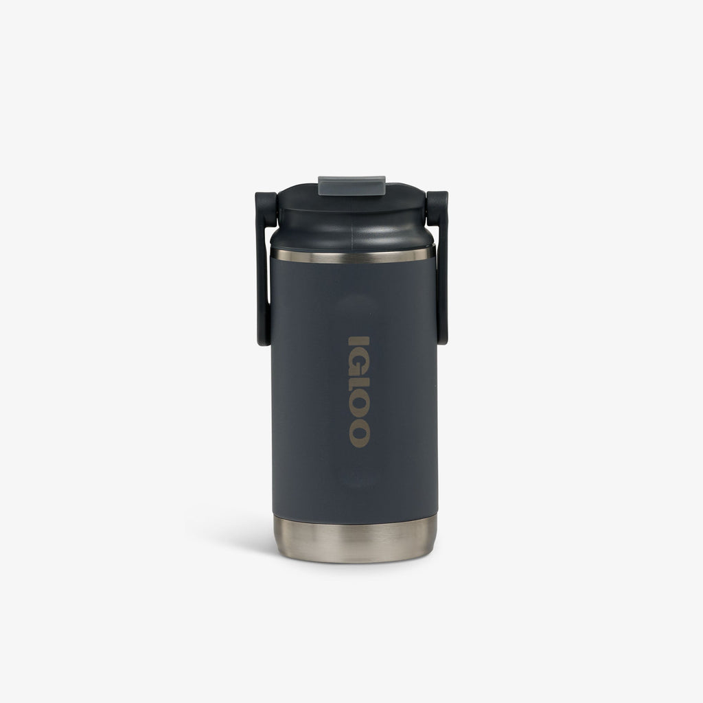 12 Oz Flip ‘n’ Sip Tumbler X3 - Carbonite - Front View