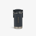 12 Oz Flip ‘n’ Sip Tumbler X3 - Carbonite - Front View