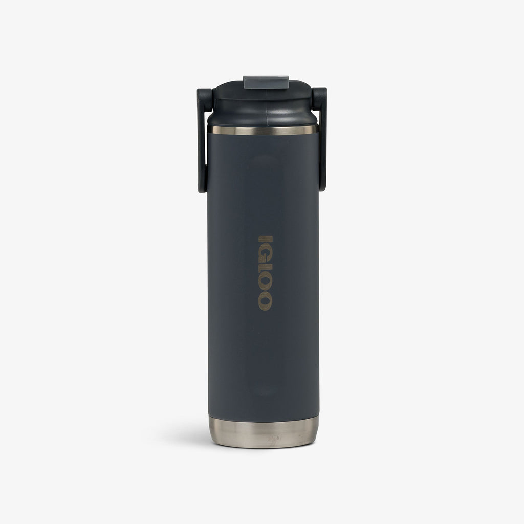 20 Oz Flip ‘n’ Sip Tumbler T9 - Carbonite - Front View