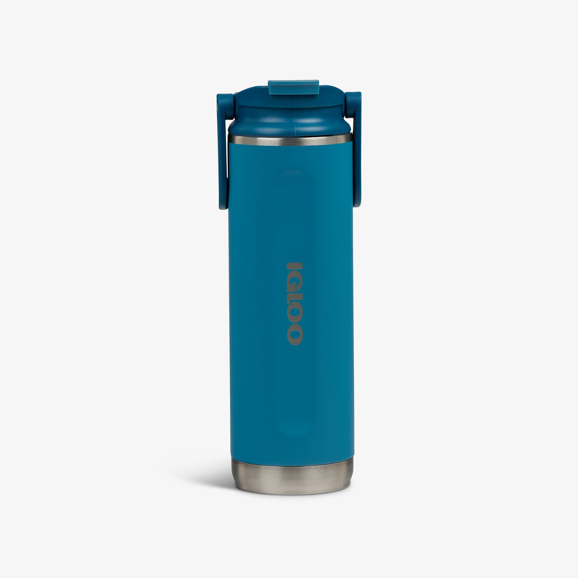 20 Oz Flip ‘n’ Sip Tumbler T9 - Modern Blue - Front View