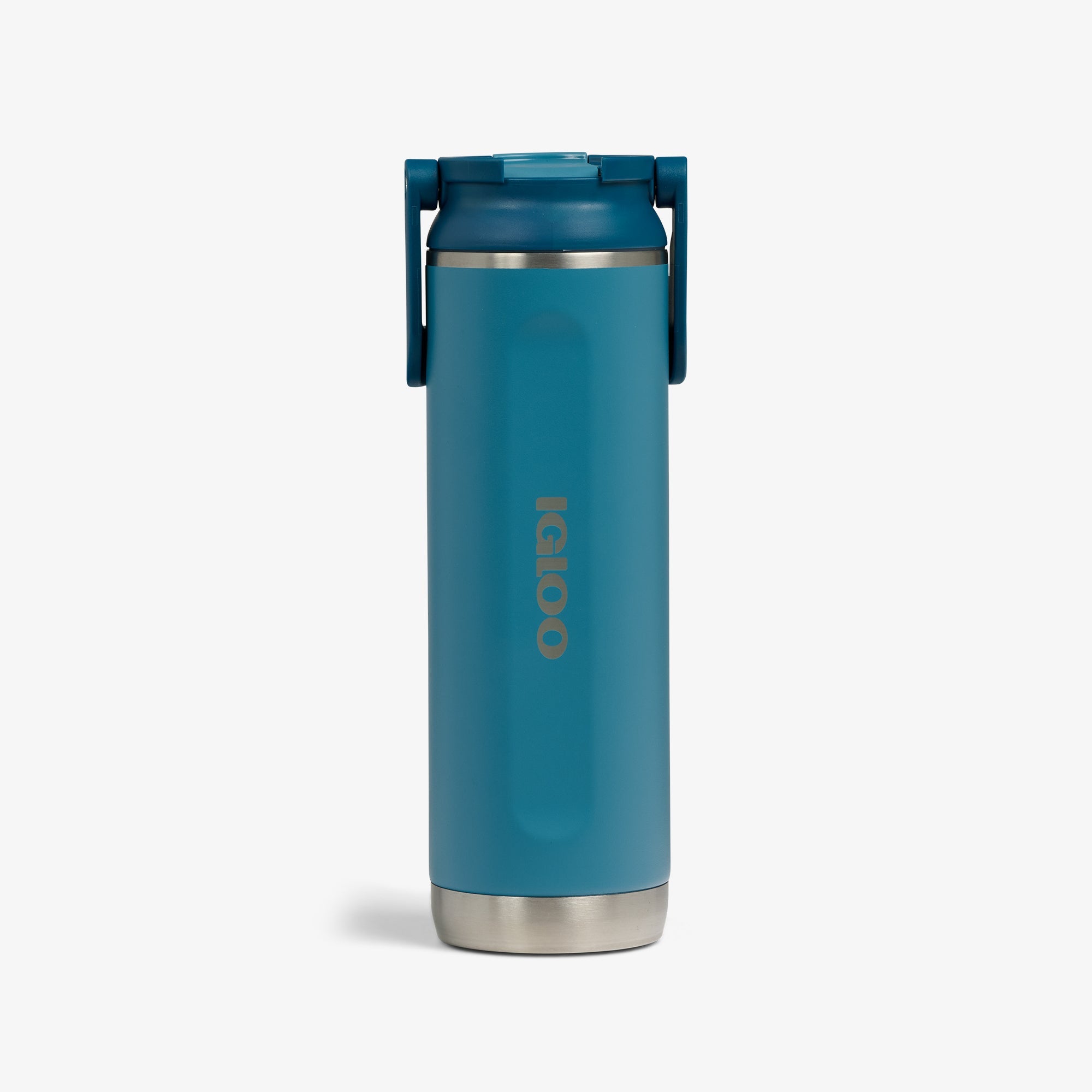 20 Oz Sport Sipper Bottle R7 - Modern Blue - Front View
