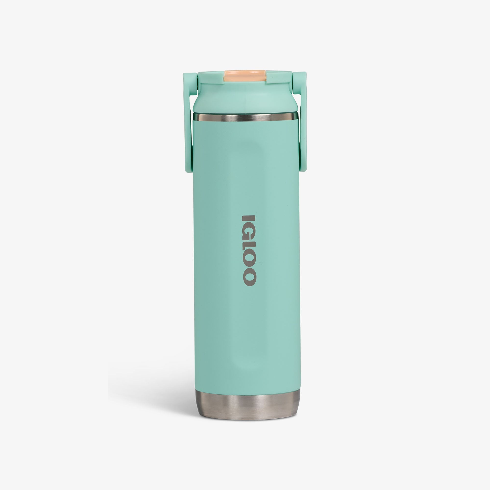 20 Oz Sport Sipper Bottle R7 - Seafoam Green - Front View