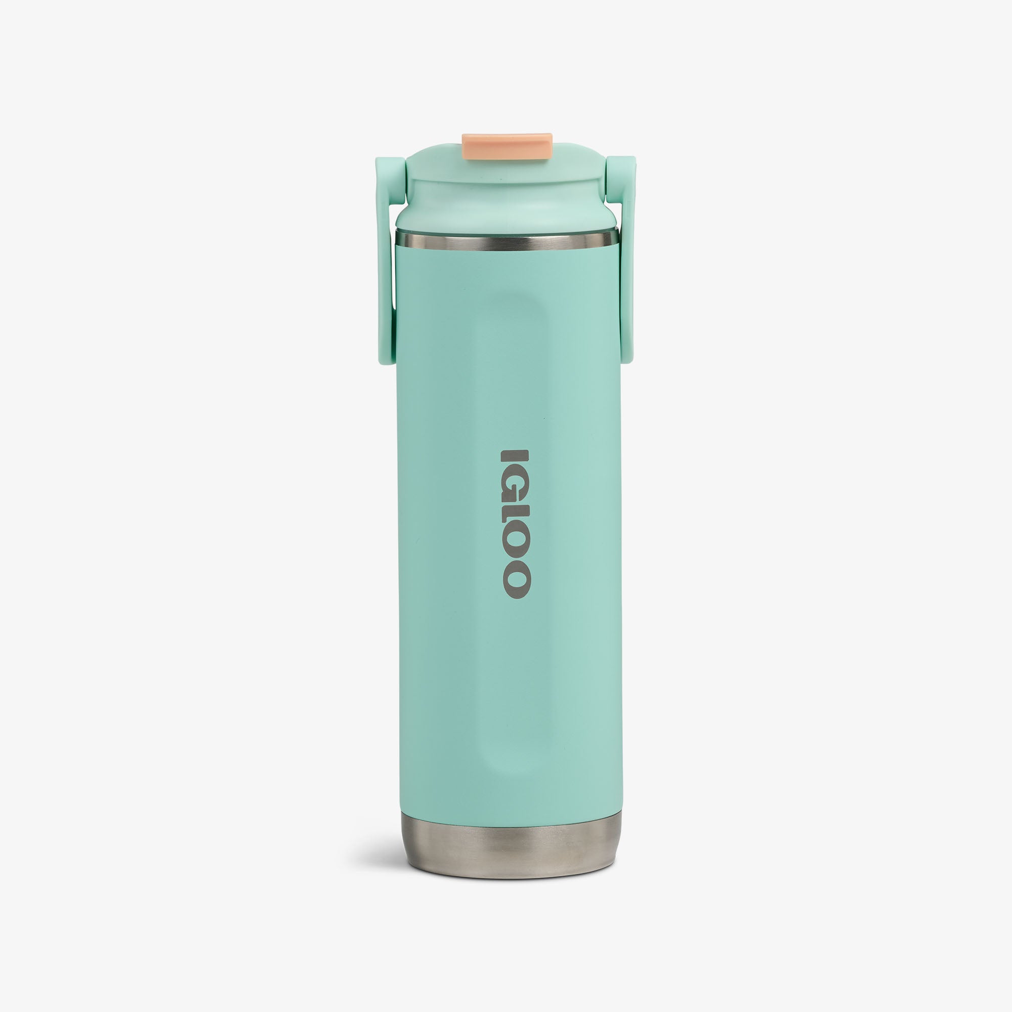 20 Oz Flip ‘n’ Sip Tumbler T9 - Seafoam Green - Front View
