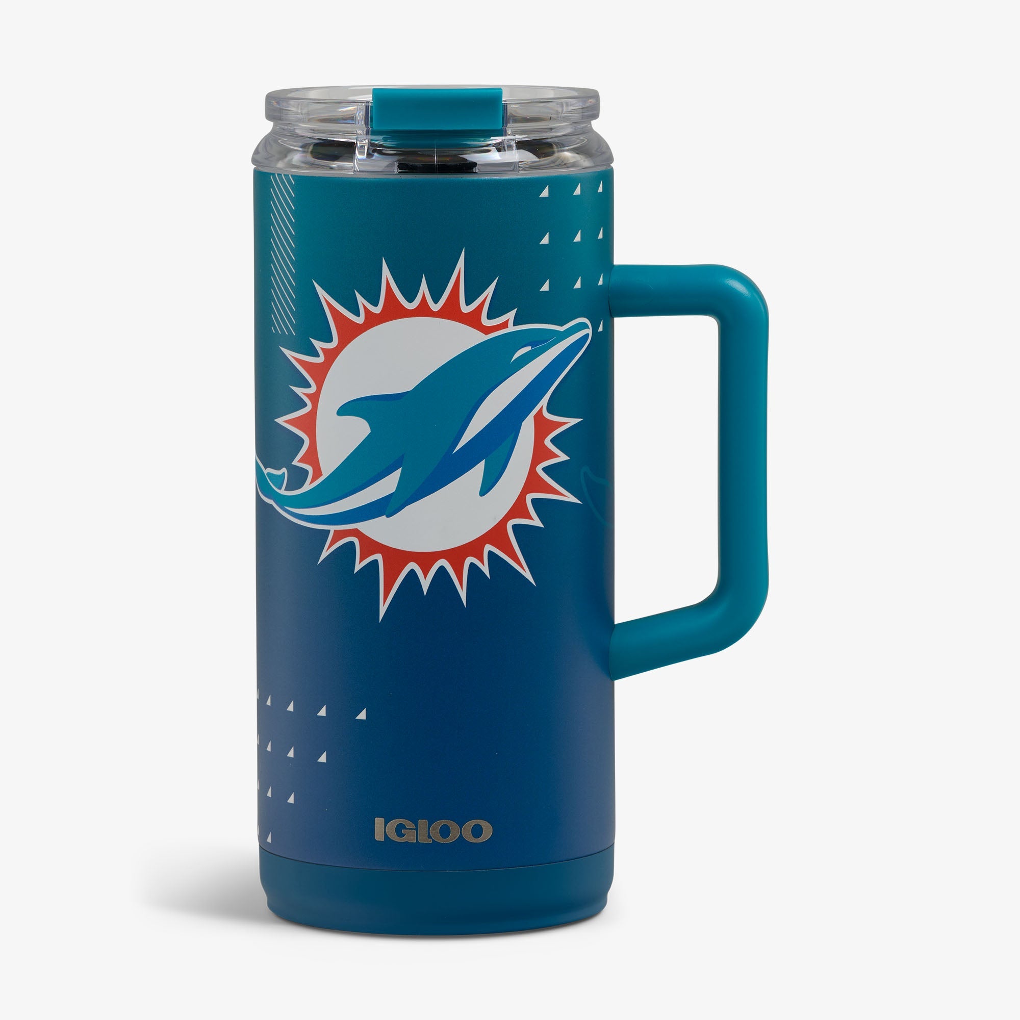NFL 1L Beer Mug F8 - Dolphins - Front View