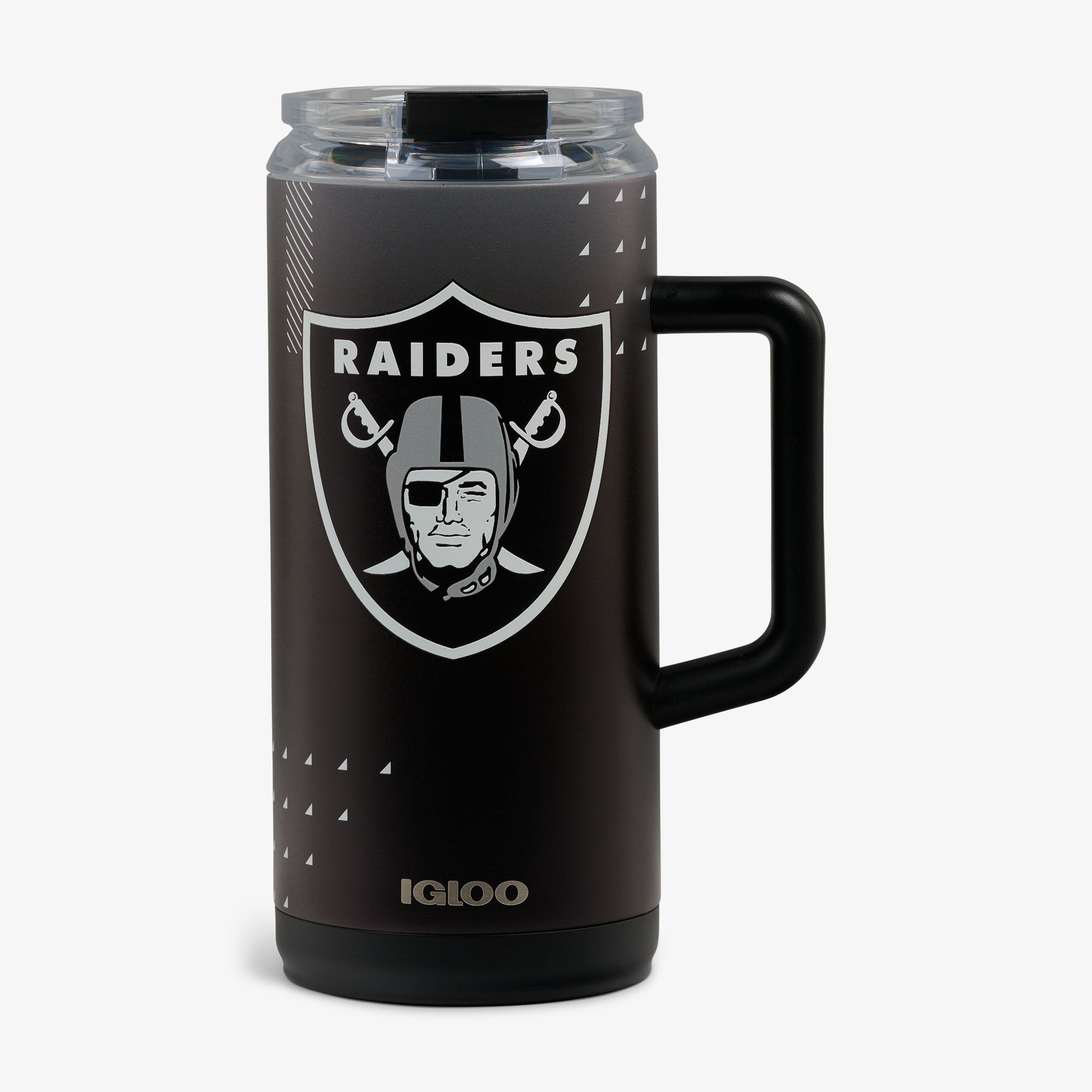 NFL 1L Beer Mug F8 - Raiders - Front View