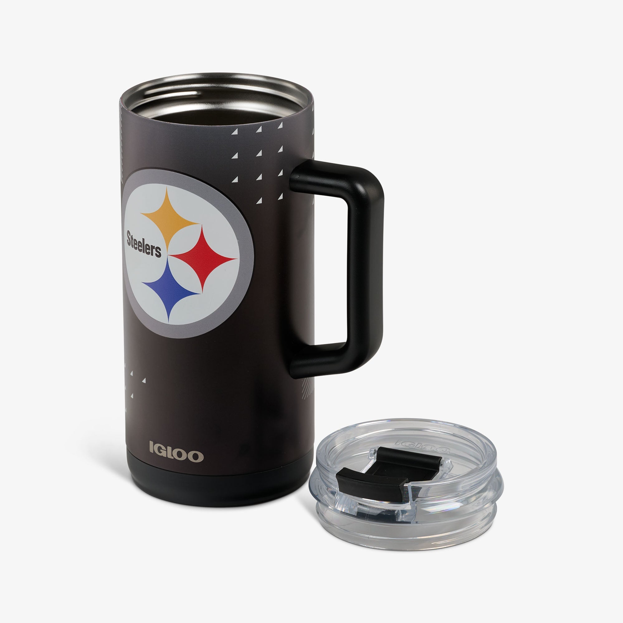 NFL 1L Beer Mug F8 - Steelers - Open View