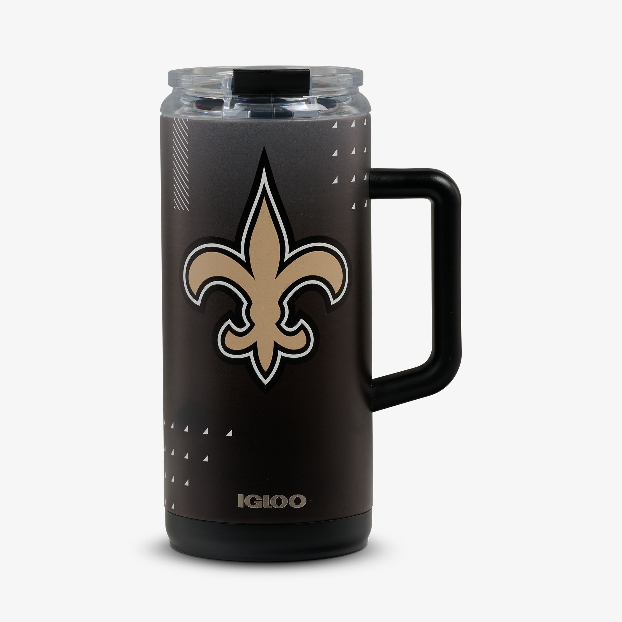 NFL 1L Beer Mug F8 - Saints - Front View