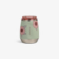 Floral 10 Oz Wine Tumbler R6 - Sage - Front View