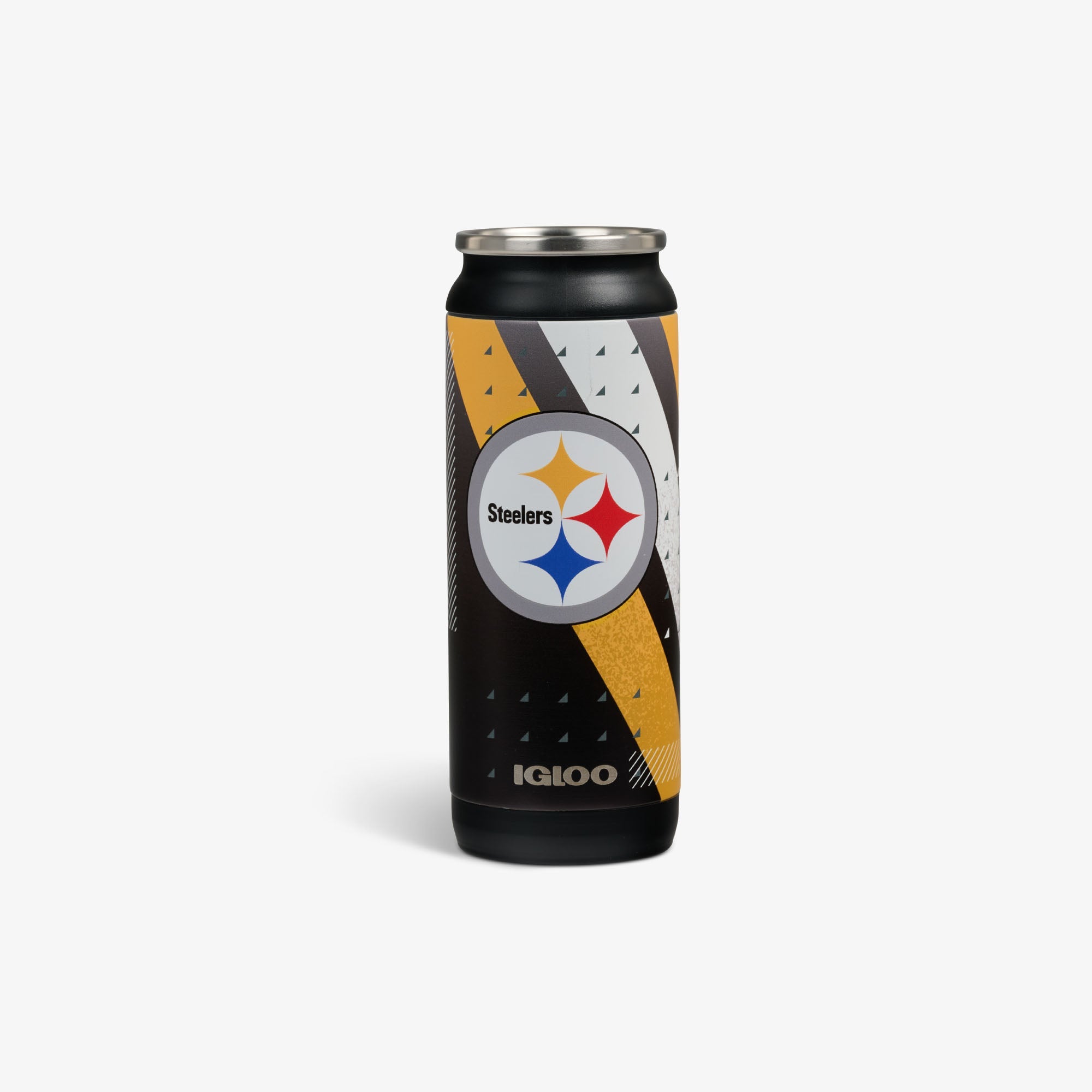 NFL 16 Oz Can Z9 - Steelers - Front View
