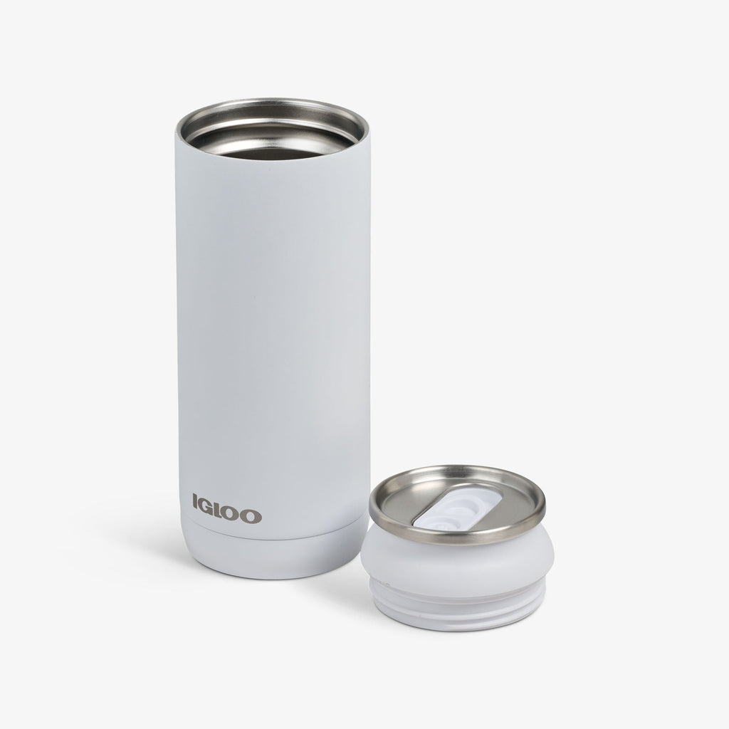 16 Oz Can Z5 - White - Open View