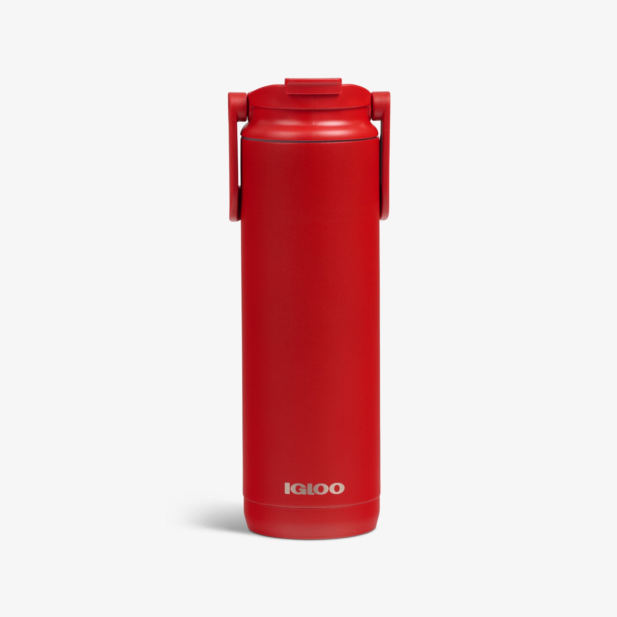 20 Oz Flip ‘n’ Sip Tumbler T9 - Red Heat - Custom - Front View