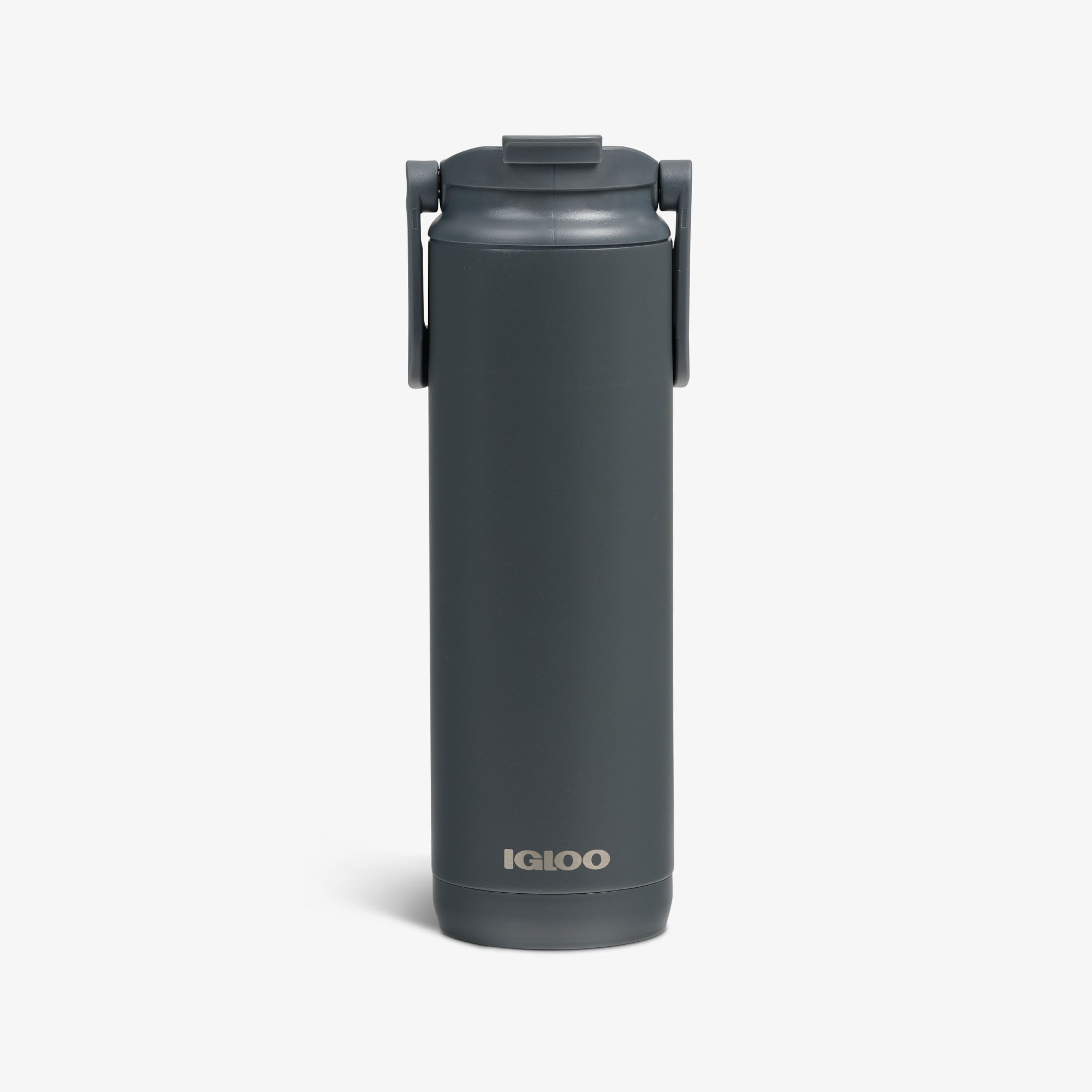 20 Oz Flip ‘n’ Sip Tumbler T9 - Carbonite - Custom - Front View