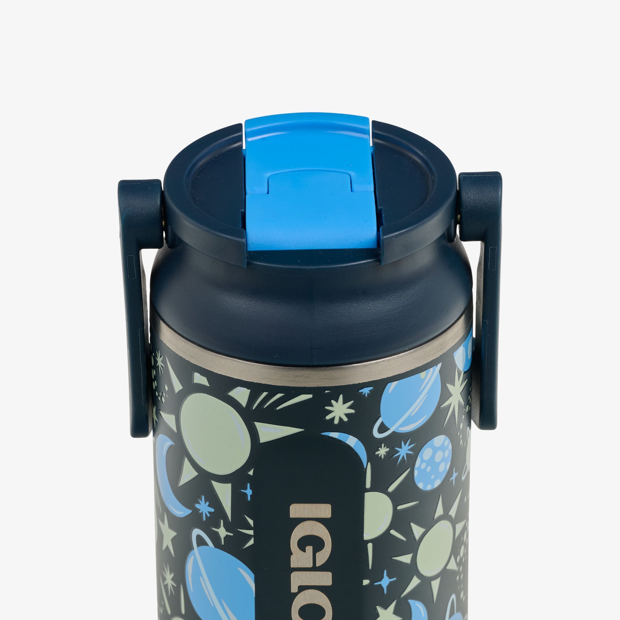 Kids Lunch Glow 12 Oz Sipper Bottle C6 - Cosmic Glow - Product View