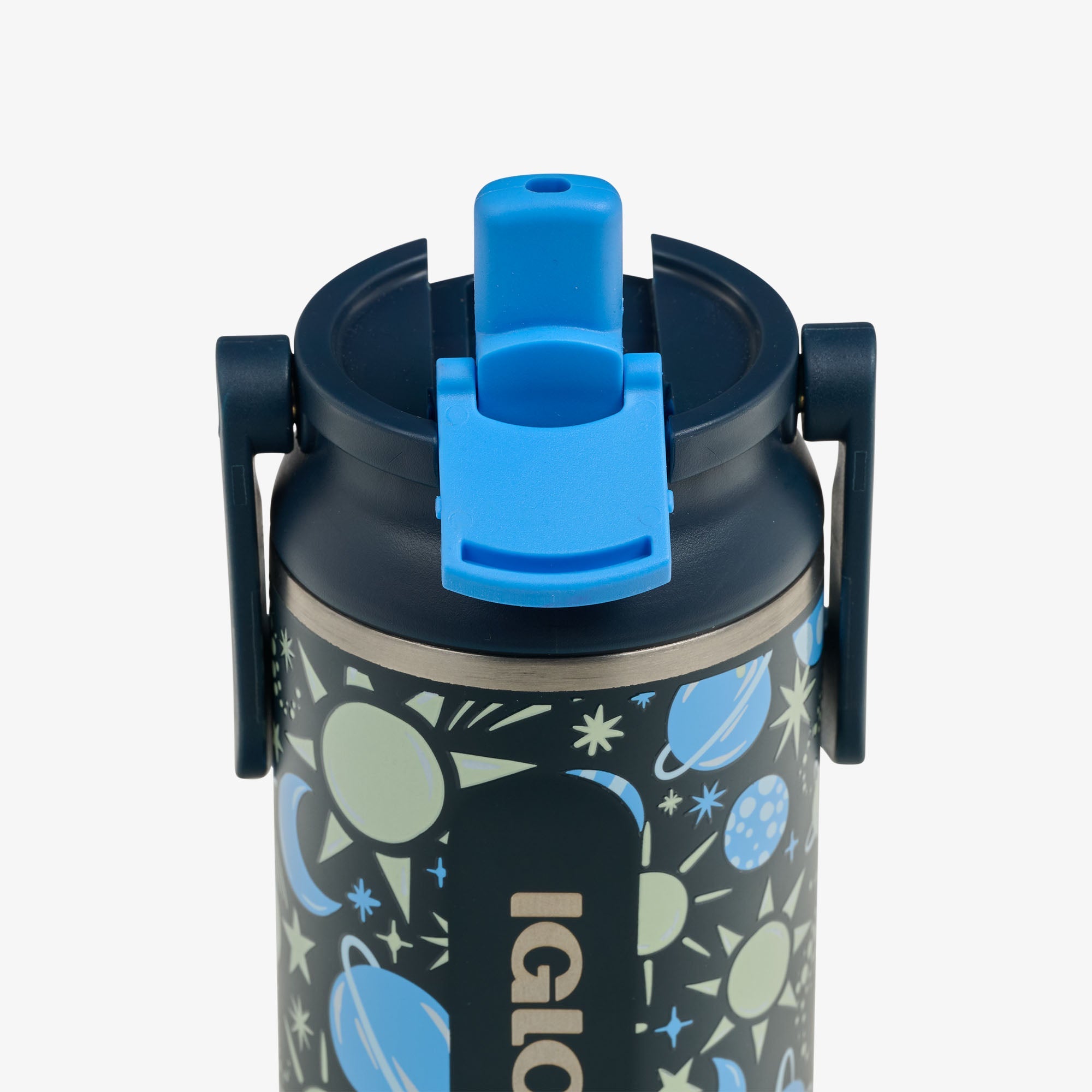 Kids Lunch Glow 12 Oz Sipper Bottle C6 - Cosmic Glow - Product View