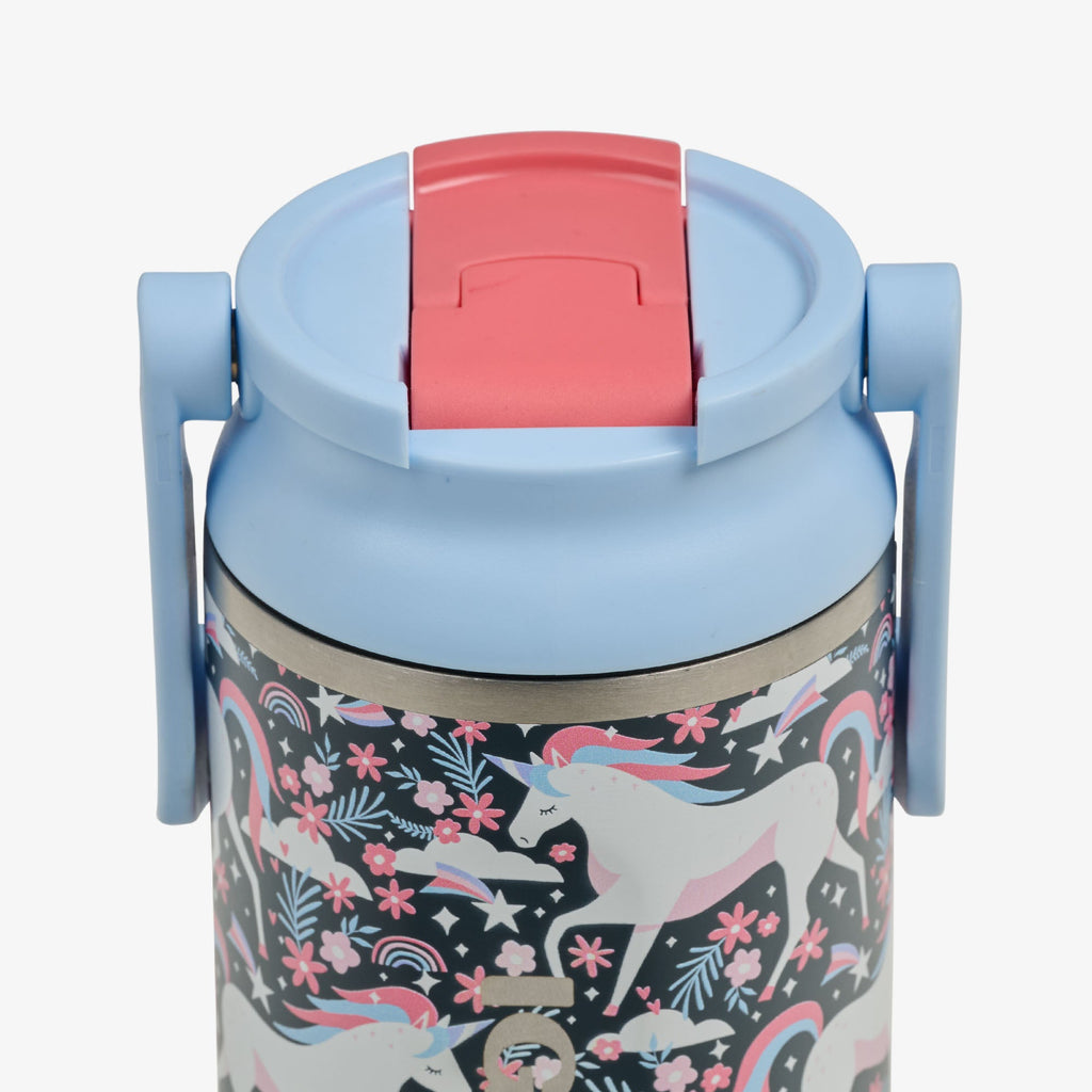 Kids Lunch 12 Oz Sipper Bottle L6 - Unicorns - Product View