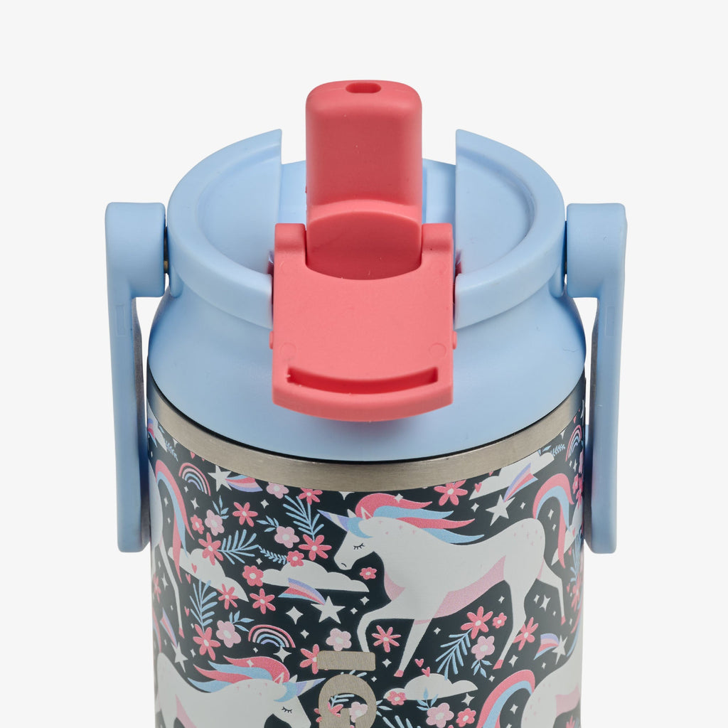 Kids Lunch 12 Oz Sipper Bottle L6 - Unicorns - Product View